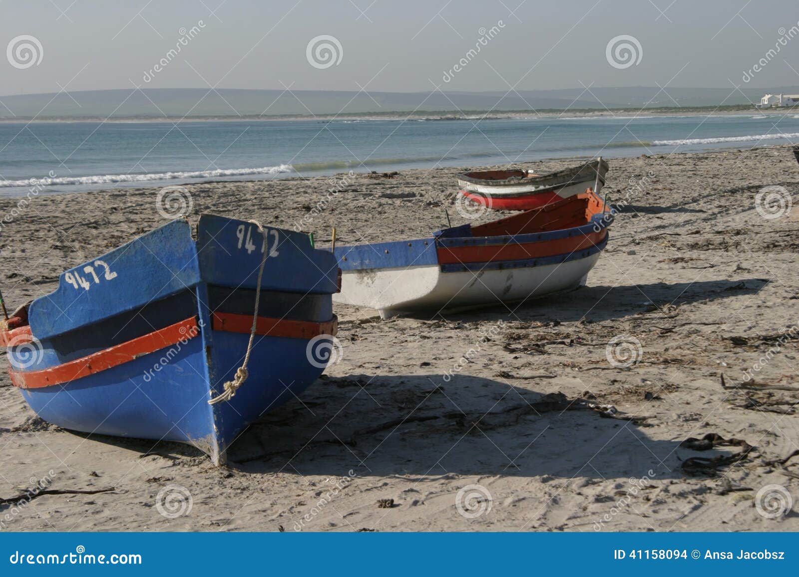 Fishing Boats at Patrenoster Stock Photo - Image of beach, fishing