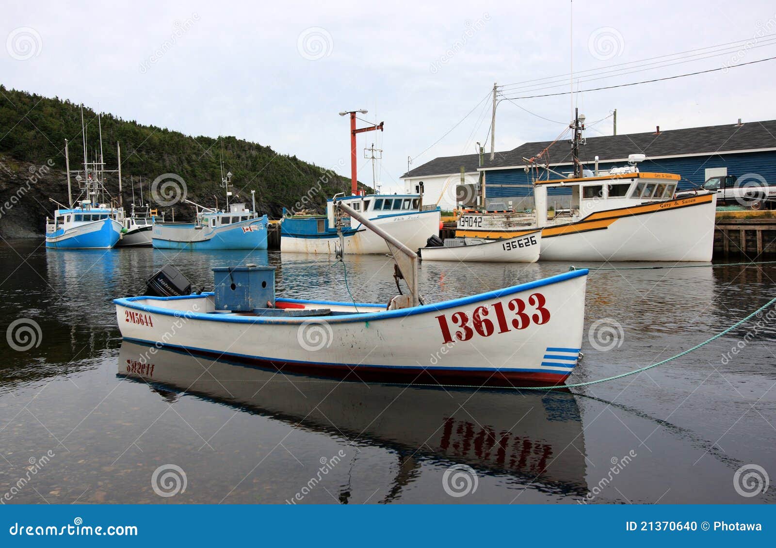 Fishing Boats in Trout River Editorial Image Image of motor, atlantic