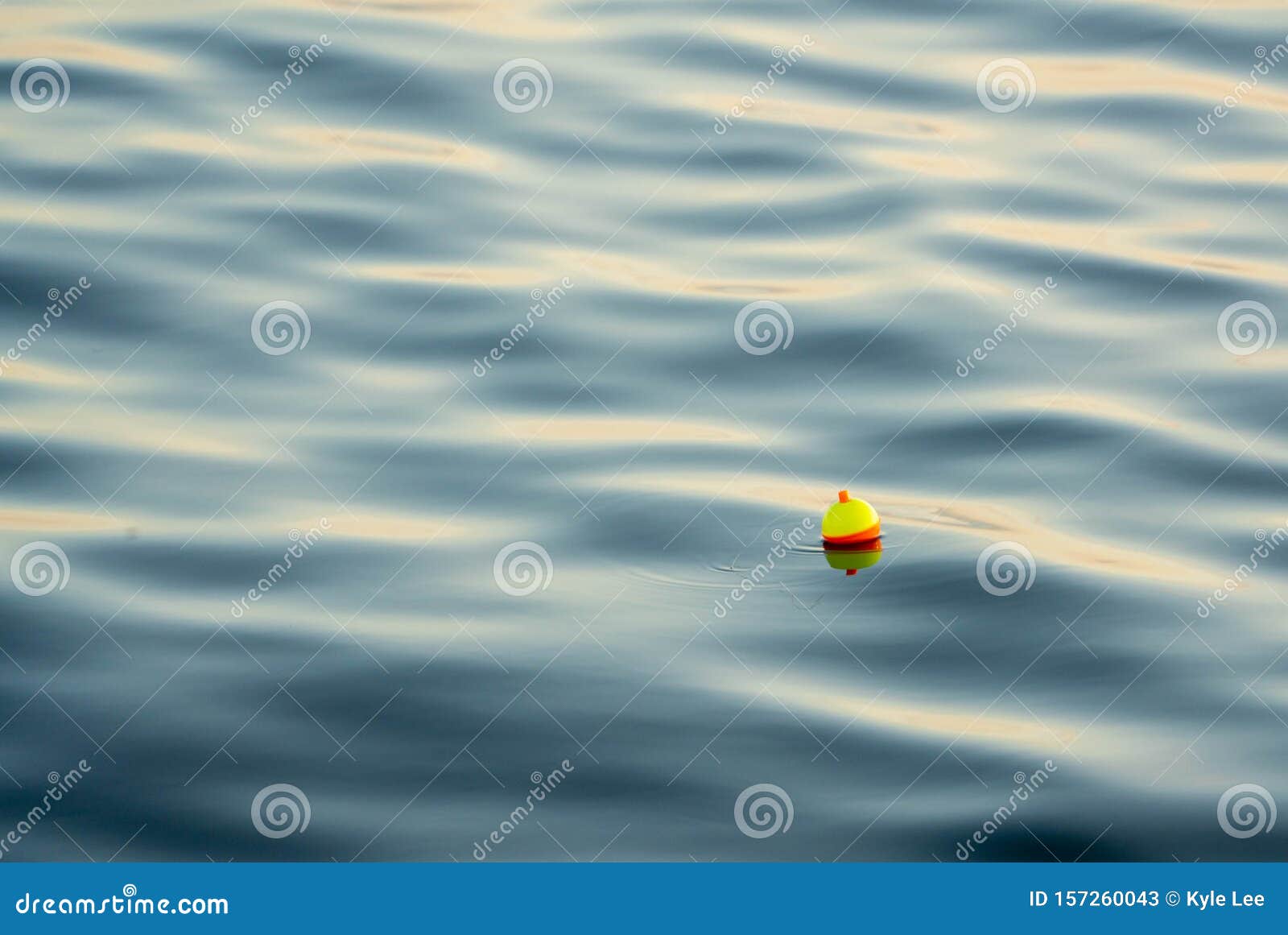 Fishing Bobber on the Water Stock Image - Image of cool, recreation:  157260043