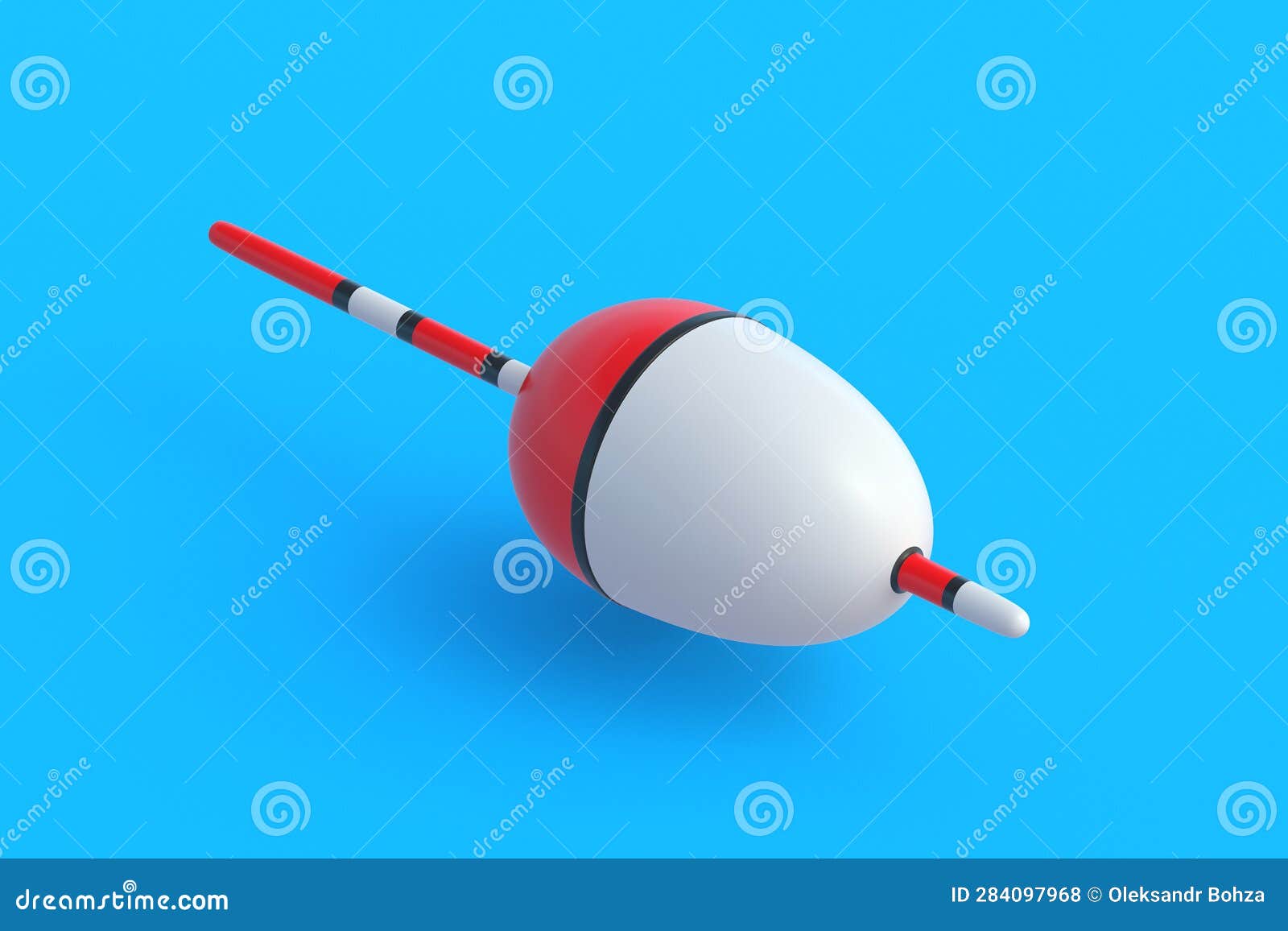 Fishing Float. Accessories for Hobby and Leisure Stock Illustration