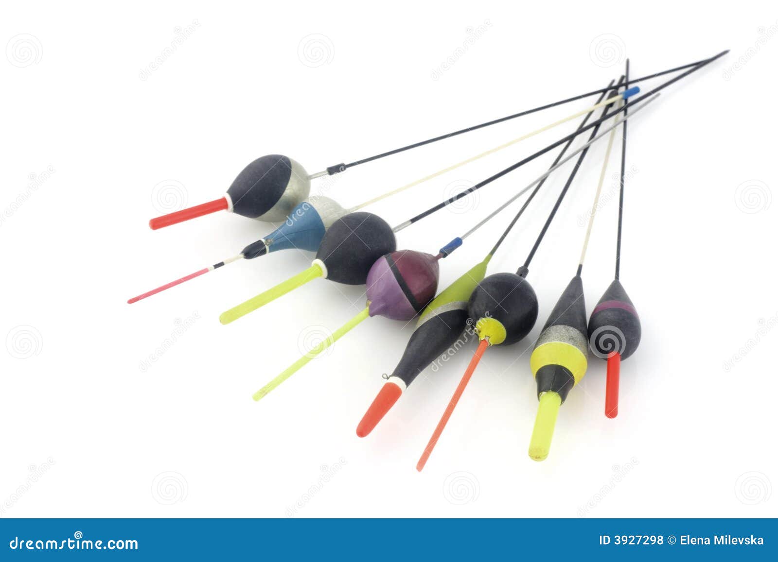 Fishing floats stock photo. Image of float, macro, white 3927298