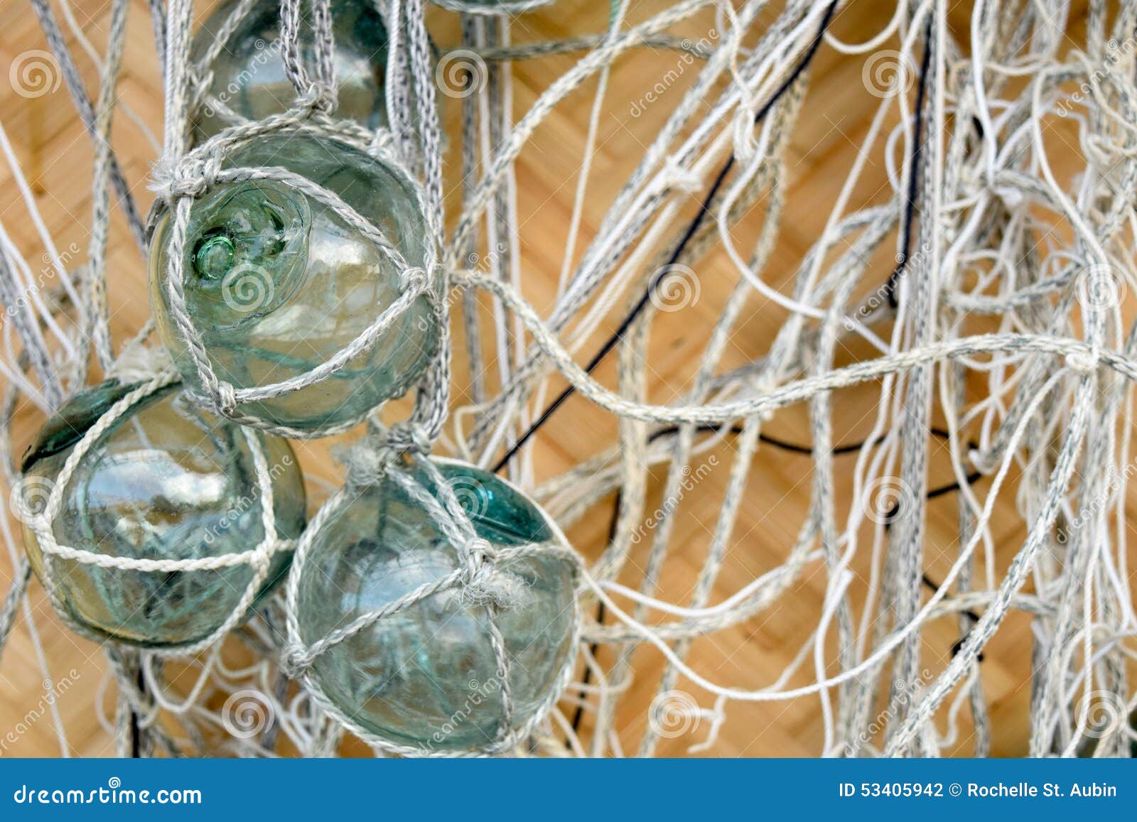 Fishing floats stock photo. Image of nets, marine, blue - 53405942