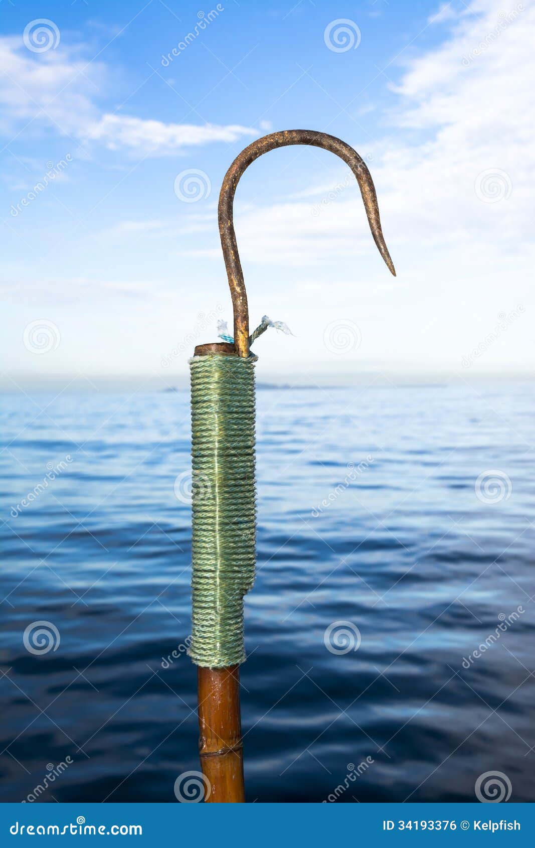 Fishing gaff stock photo. Image of outdoors, saltwater - 34193376