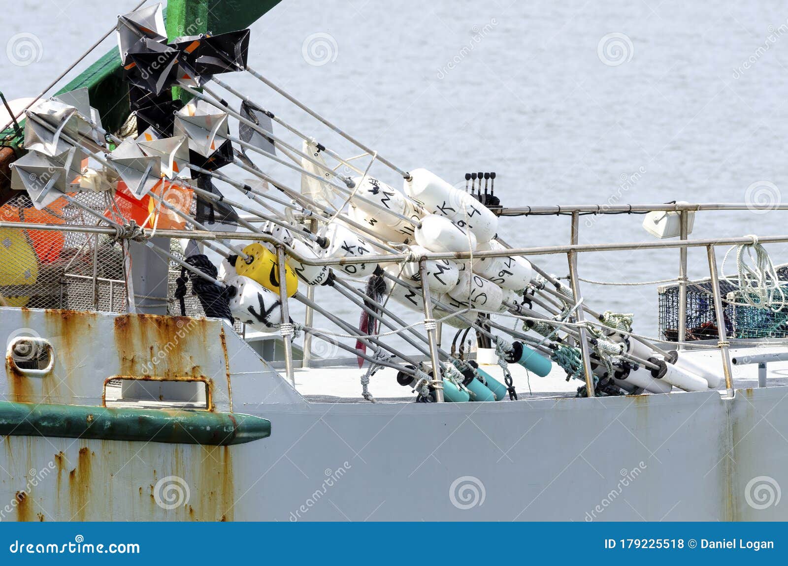 Fishing Gear Aboard Commercial Fishing Boat McKinley Editorial Stock Photo  - Image of bristol, ocean: 179225518