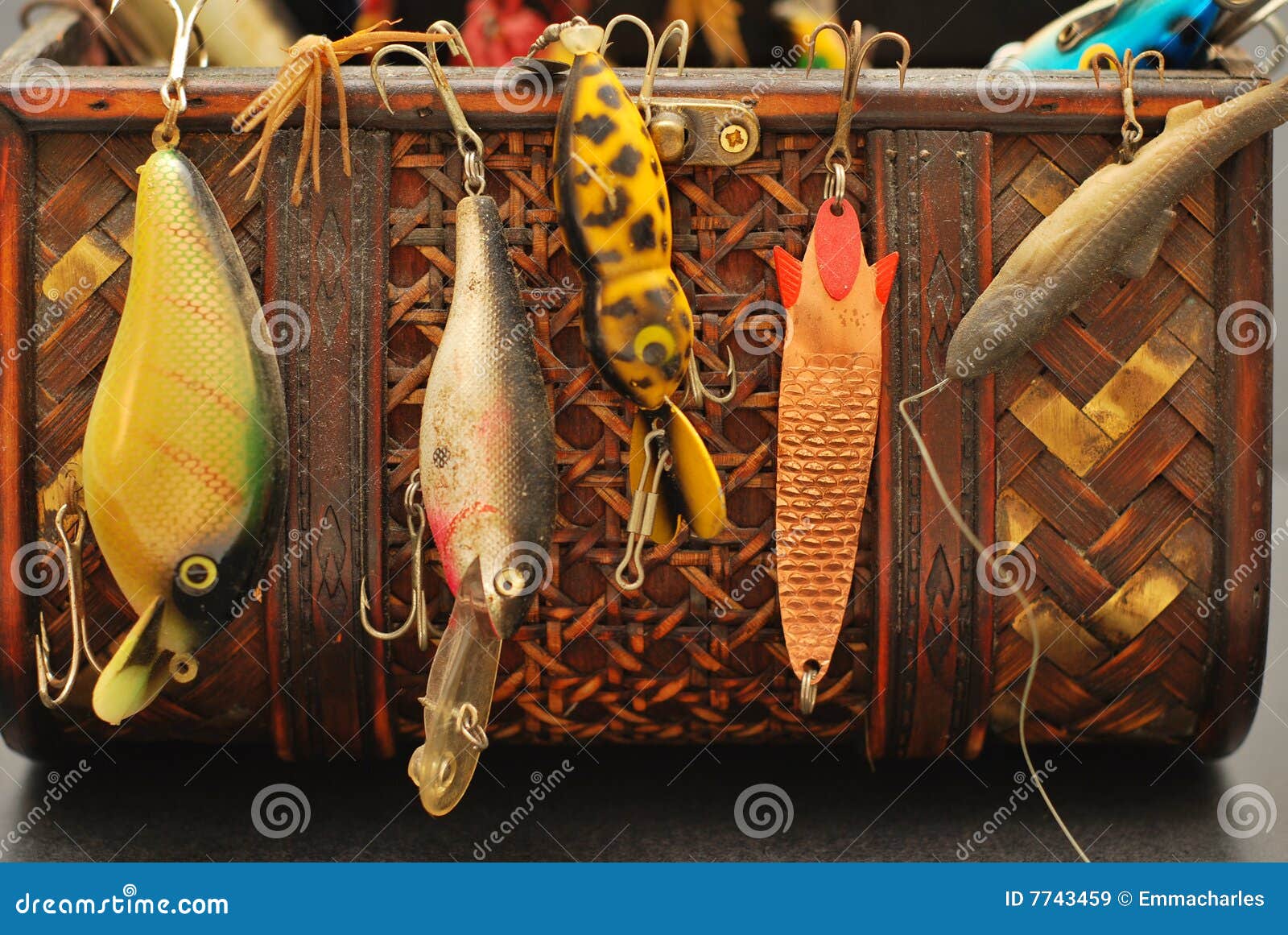 Catch the Big Fish with the Best Lure Stock Image - Image of lure