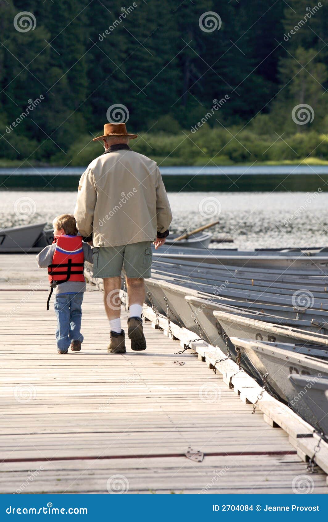 Fishing with Grandpa stock photo. Image of grandad, activity - 2704084