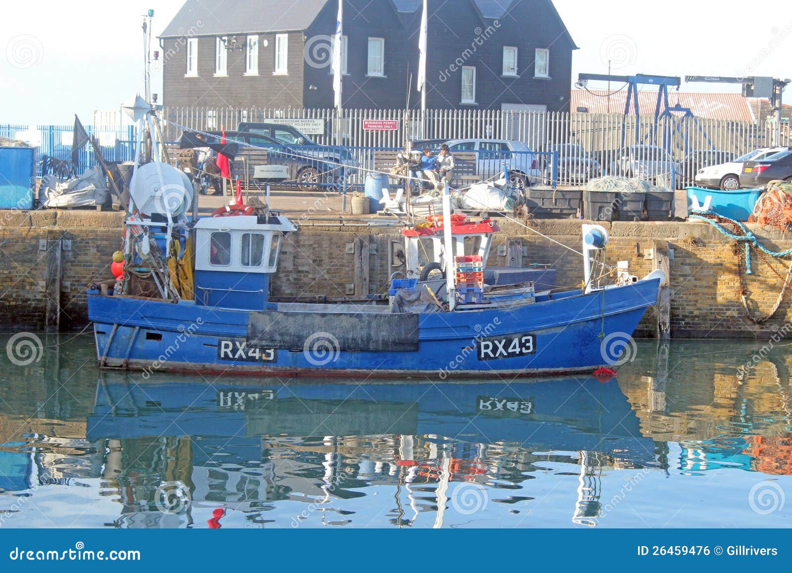 Fishing Harbour editorial photo. Image of industries 26459476