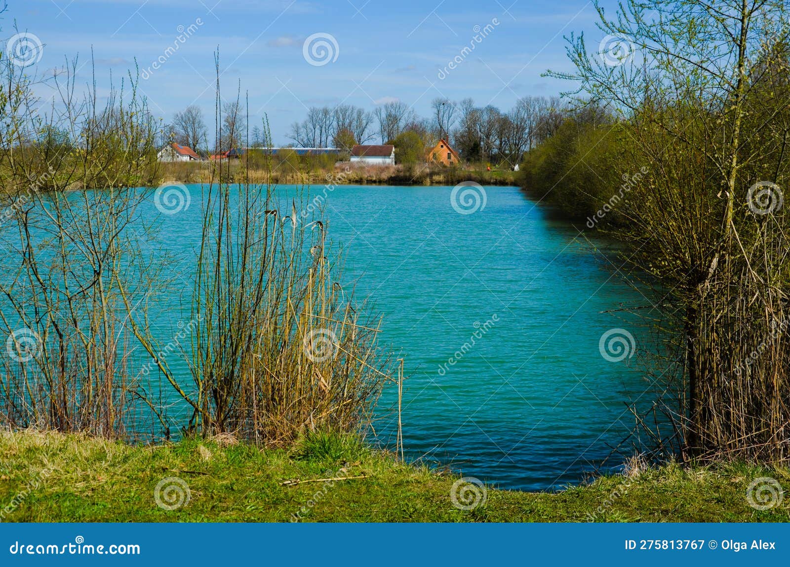 Fishing Lake, Fishing, Hobby,family Vacation Stock Image - Image of ...