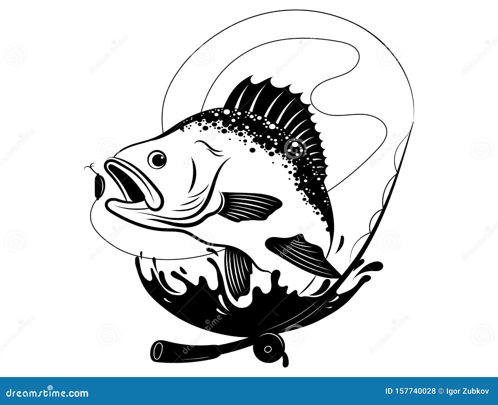 Black Fishing Hook Stock Illustrations – 11,157 Black Fishing Hook