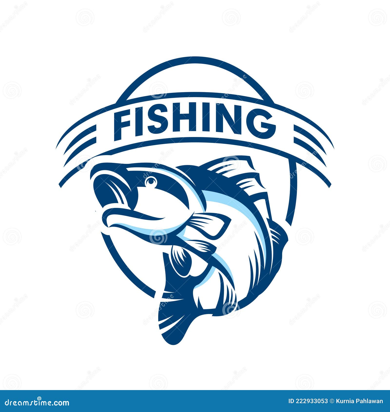 Fishing Logo , Fish Logo Vector Stock Illustration Illustration of