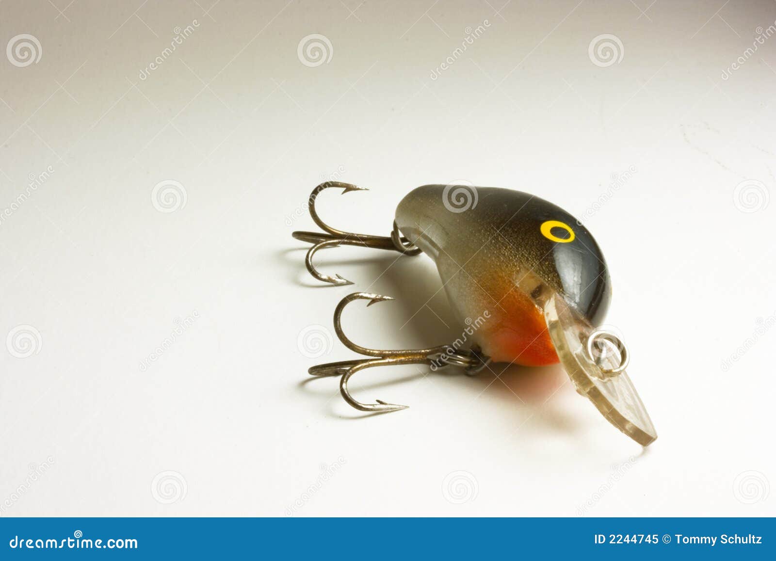 Fishing lure for bass stock image. Image of minnow, lure - 2244745