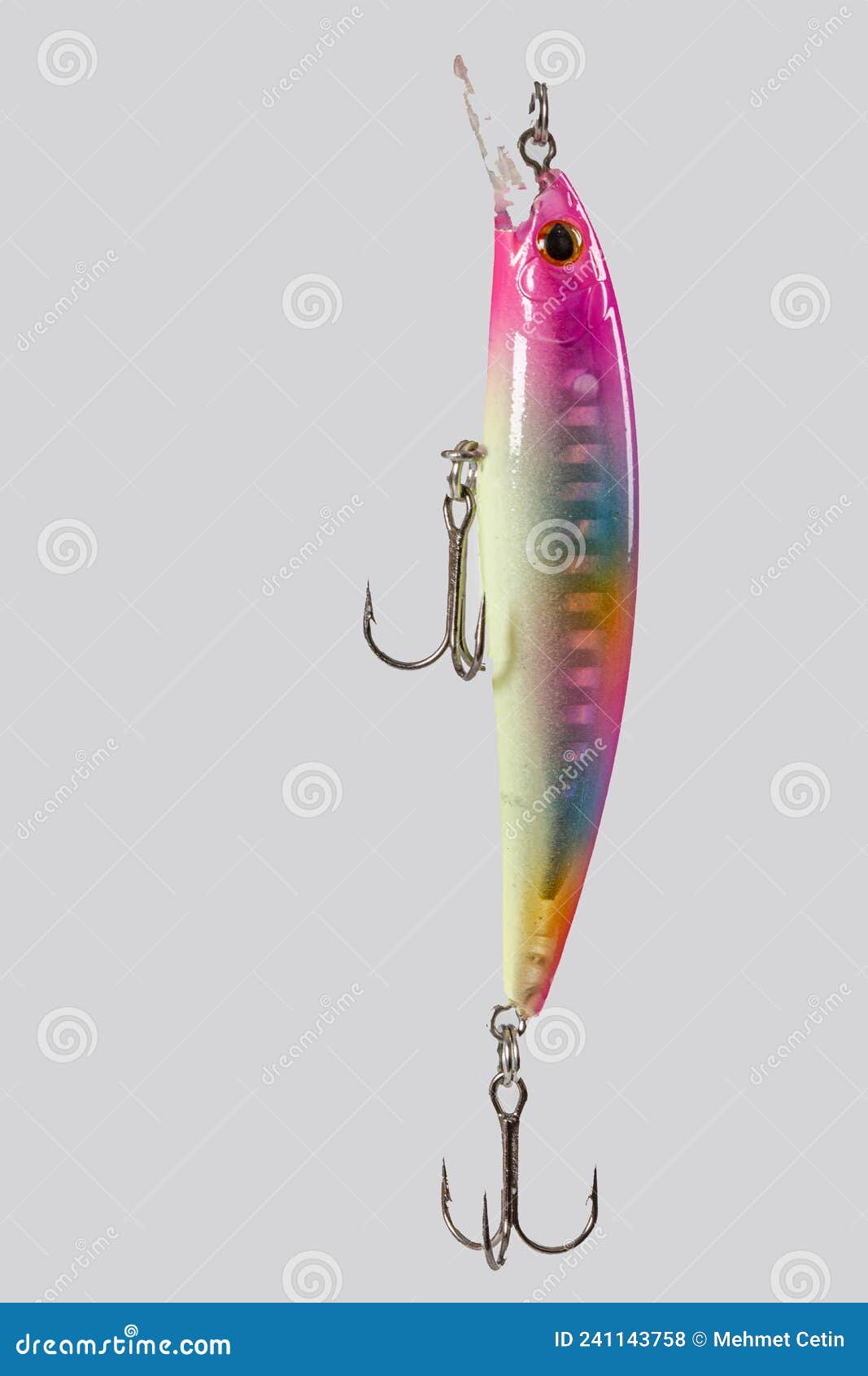 Fishing Lure Wobbler Fishing Temptations on White Background. Many Fishing  Spinning, Fake Bait, Artificial Lure Stock Photo - Image of fish,  artificial: 241143758