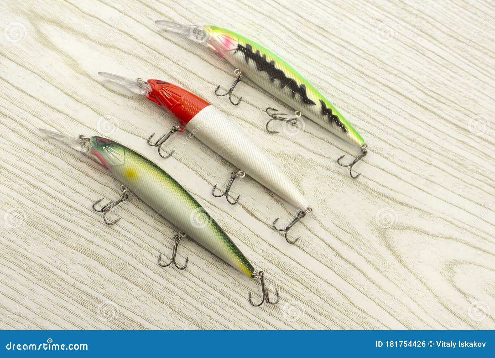 Fishing Lures Expensive Gear Spinner Tackle Hook Stock Photo Image of