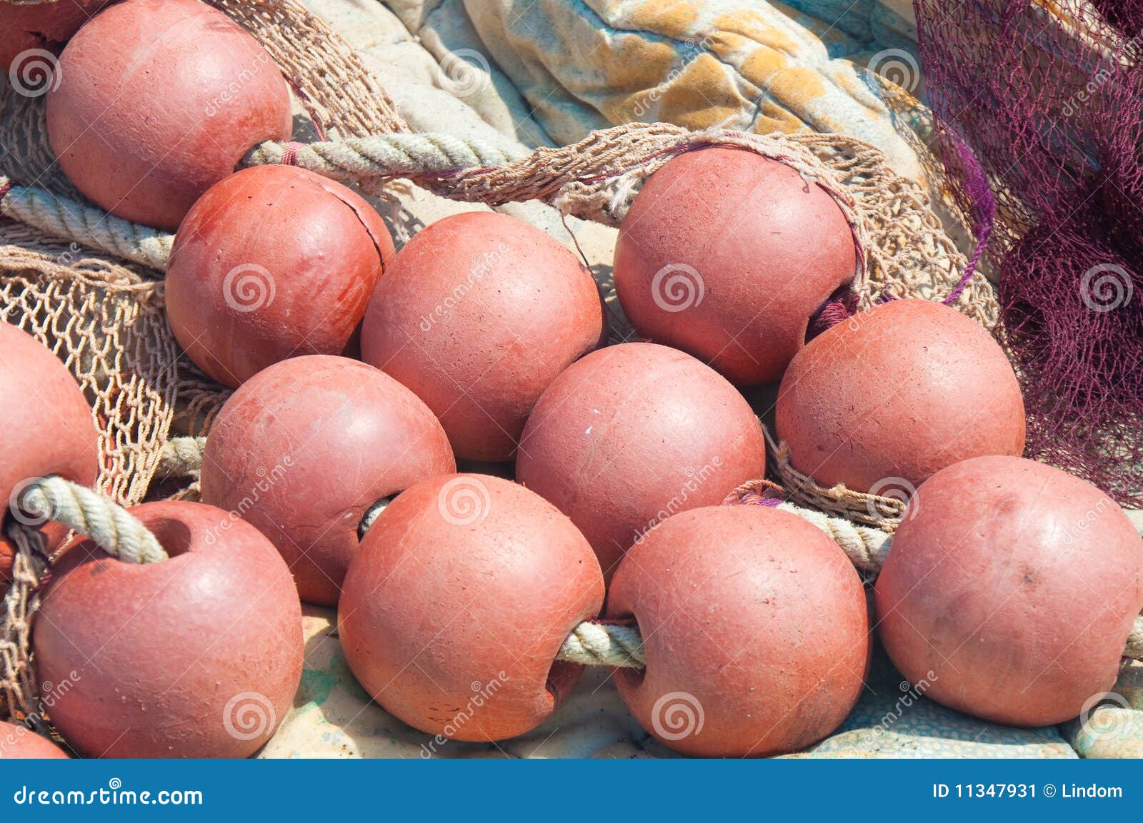 Fishing net stock image. Image of orange, sail, industry 11347931