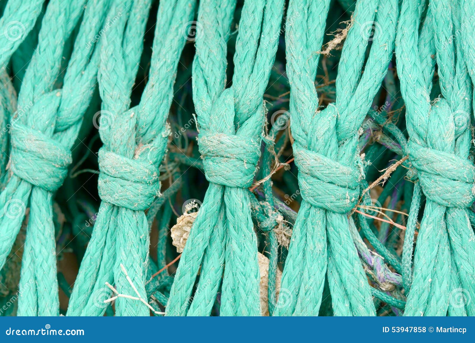 Fishing net knot details stock photo. Image of large 53947858