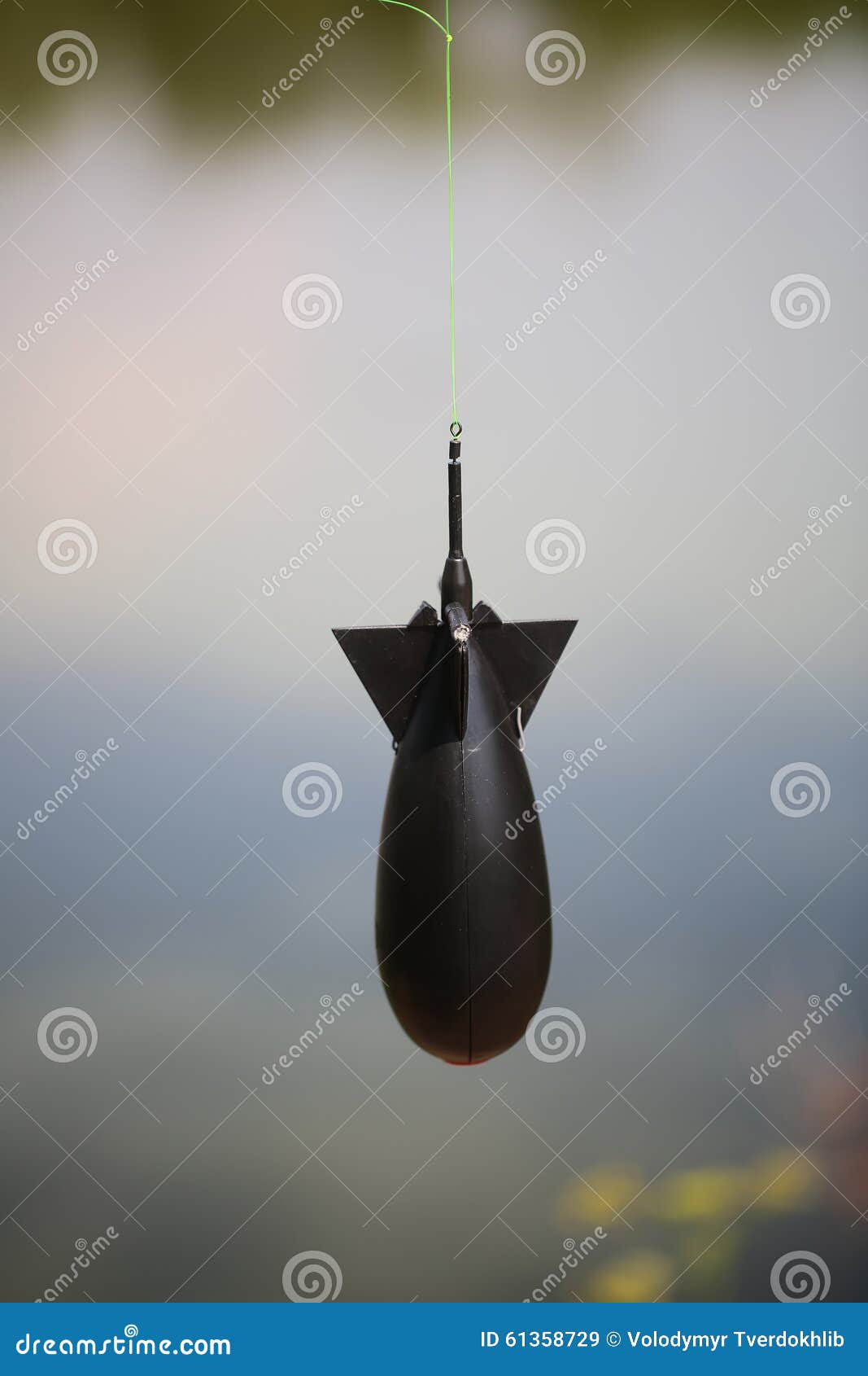 Fishing plummet rocket stock image. Image of cord, bobber - 61358729