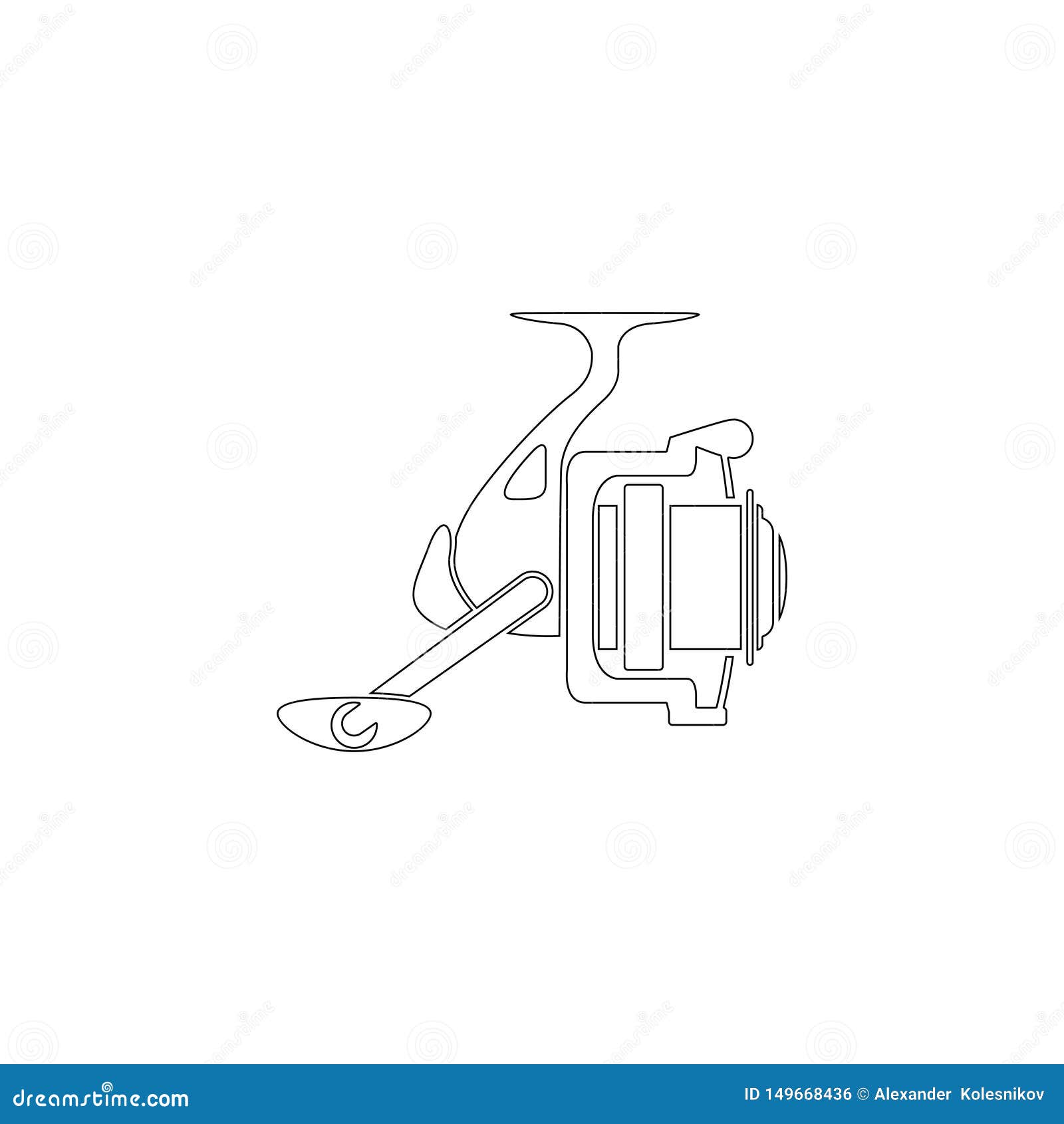 Fishing Reel Stock Illustrations – 14,750 Fishing Reel Stock Illustrations,  Vectors & Clipart - Dreamstime