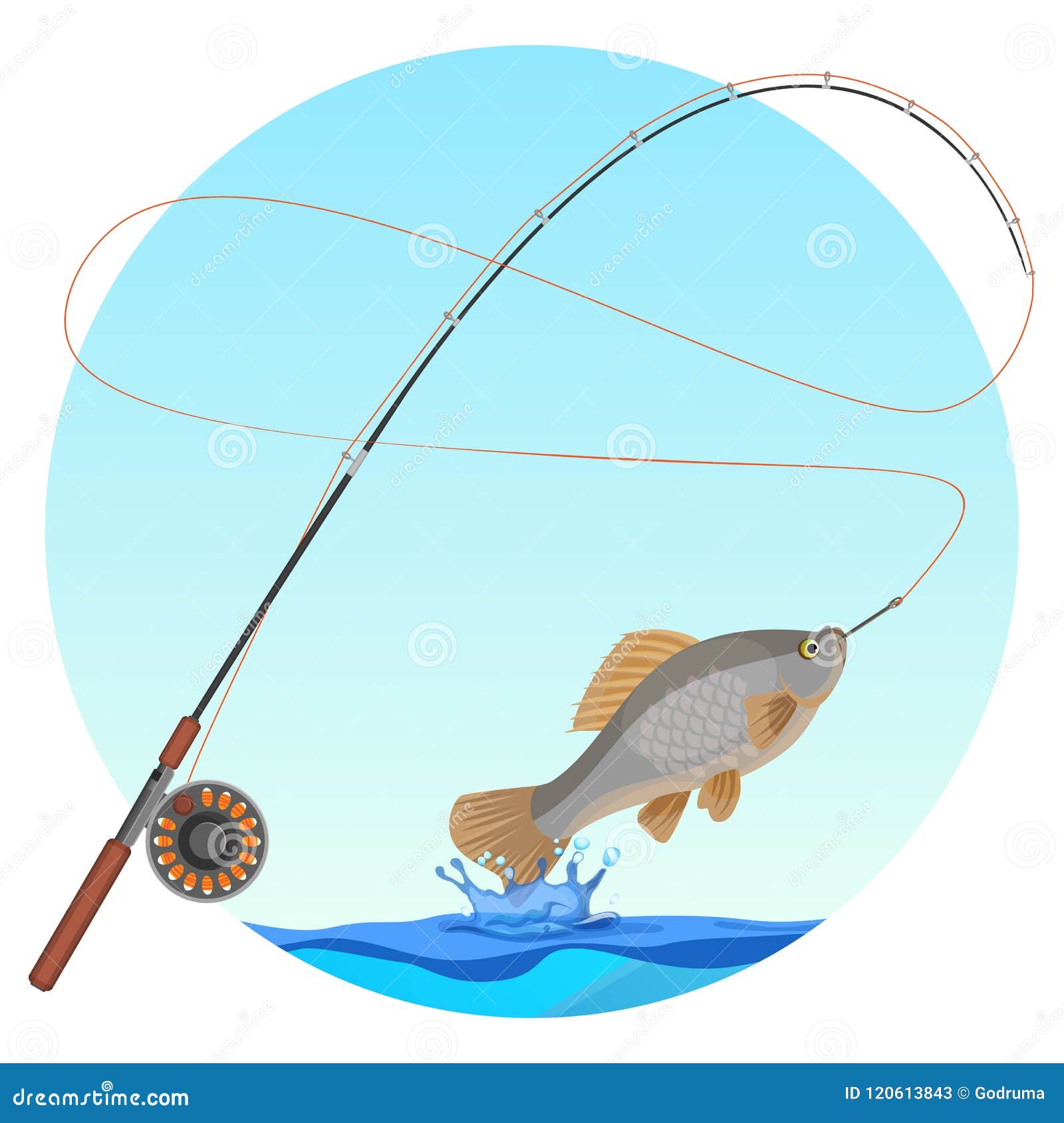 6,700+ Fishing Rod Hook Stock Illustrations, Royalty-Free Vector