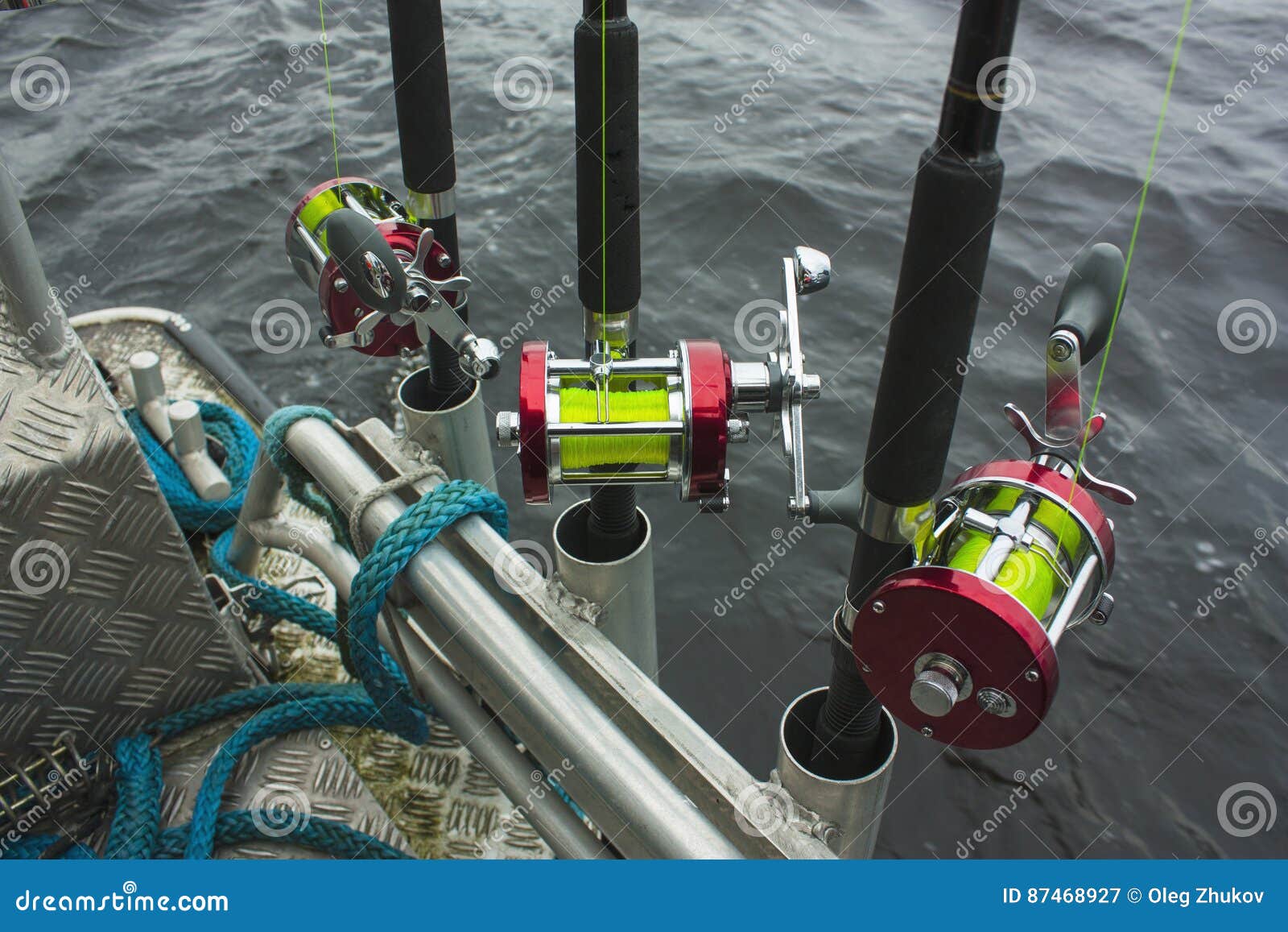 Download Fishing Rods And Reels With Yellow Fishing Line Stock Image Image Of Coast Recreation 87468927 Yellowimages Mockups