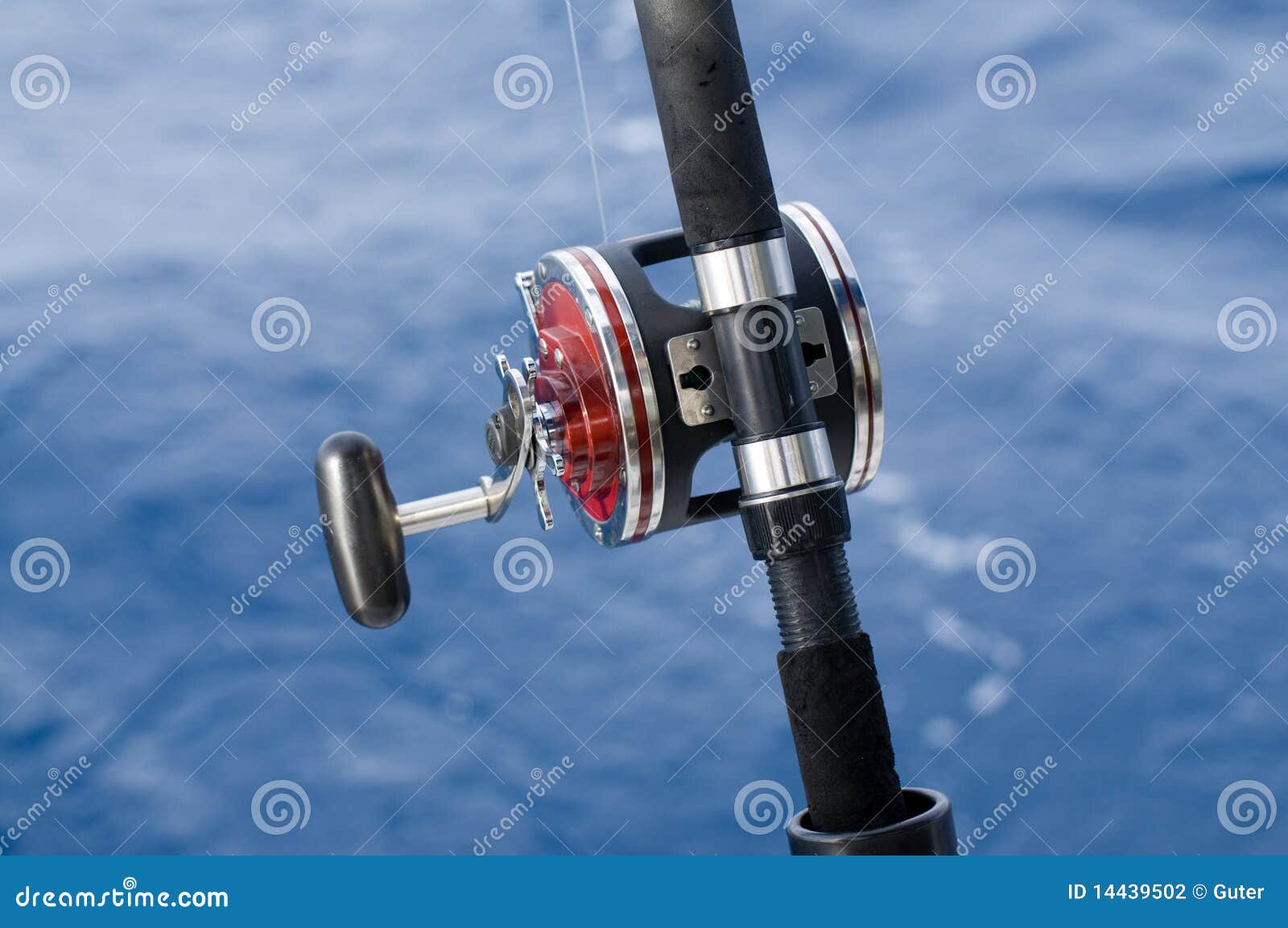 Fishing roller stock photo. Image of roller, water, waves 14439502