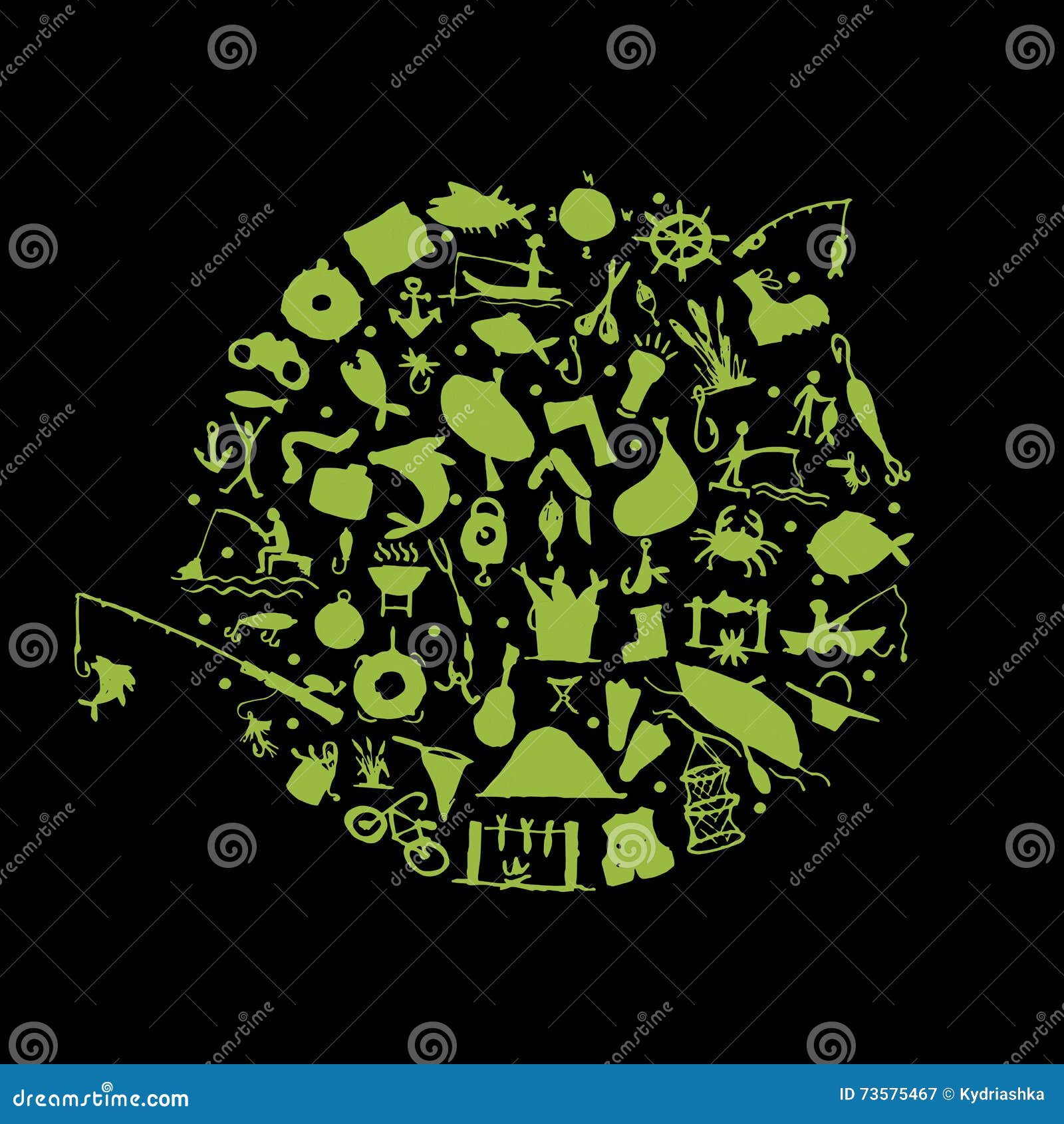 Fishing Circle Stock Illustrations – 9,805 Fishing Circle Stock  Illustrations, Vectors & Clipart - Dreamstime - Page 22