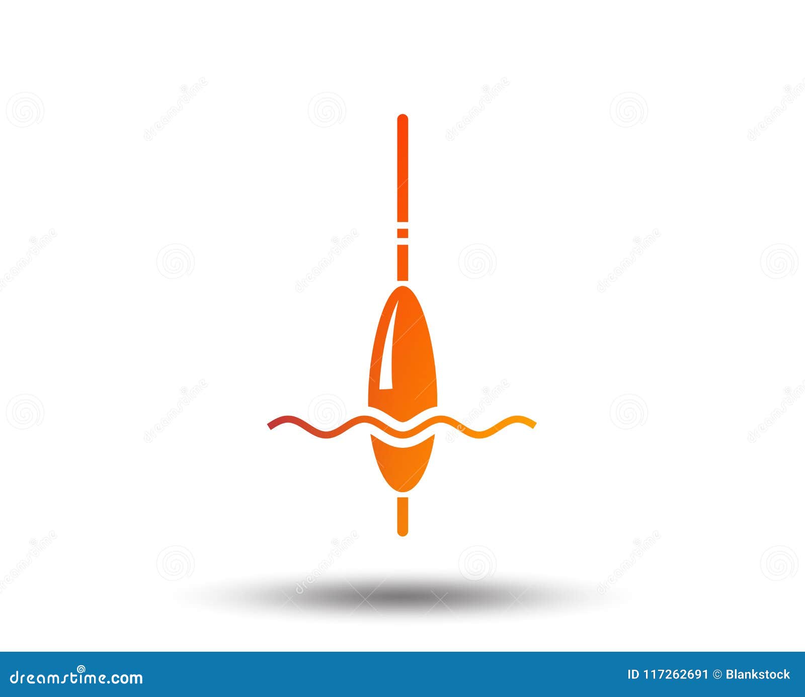 Fishing Sign Icon. Float Bobber Symbol. Stock Vector ...