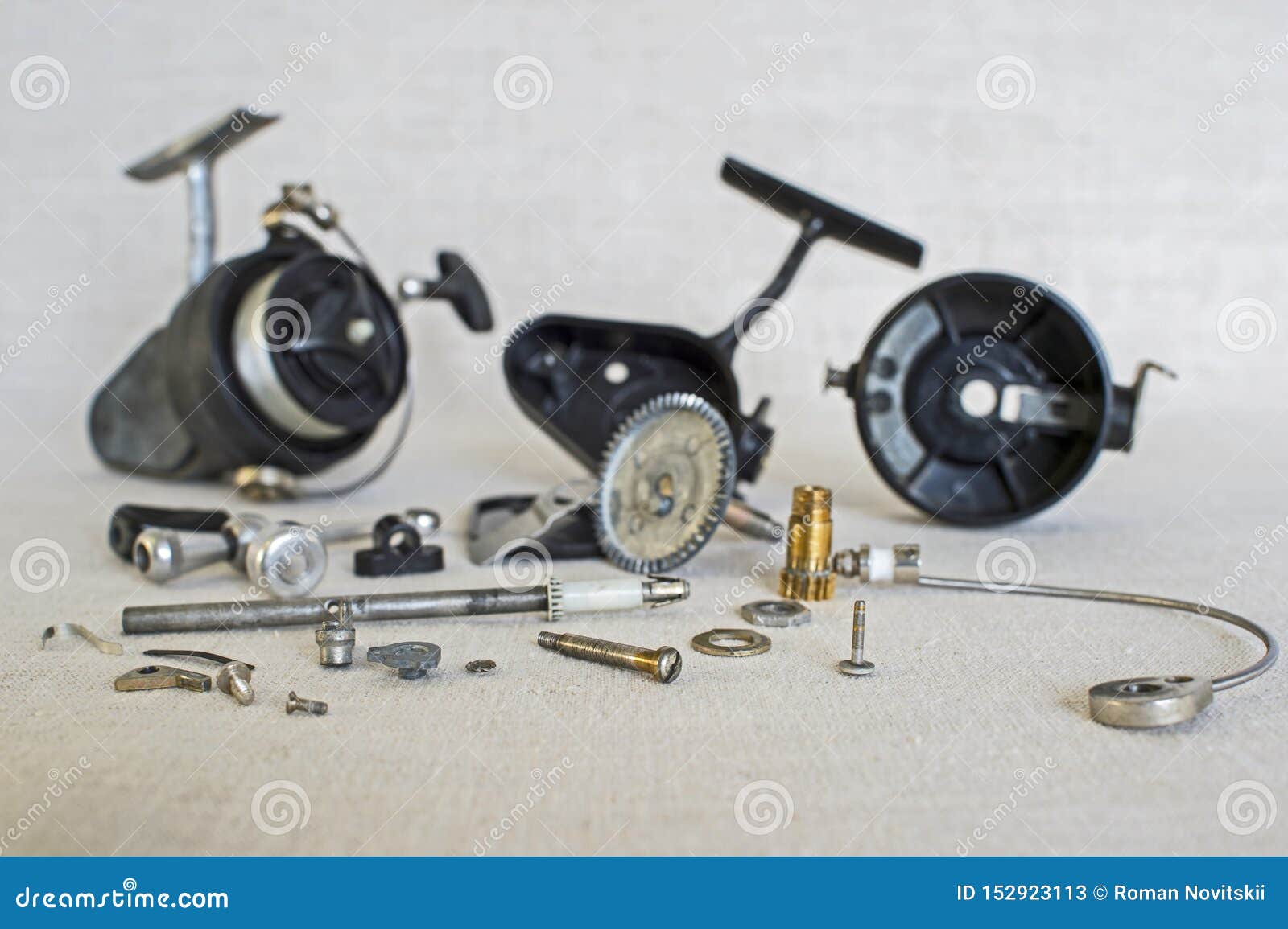 Fishing Reel Parts Stock Photos - Free & Royalty-Free Stock Photos from  Dreamstime