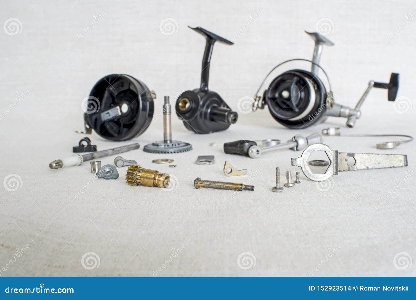 Fishing Reel Parts Stock Photos - Free & Royalty-Free Stock Photos from  Dreamstime