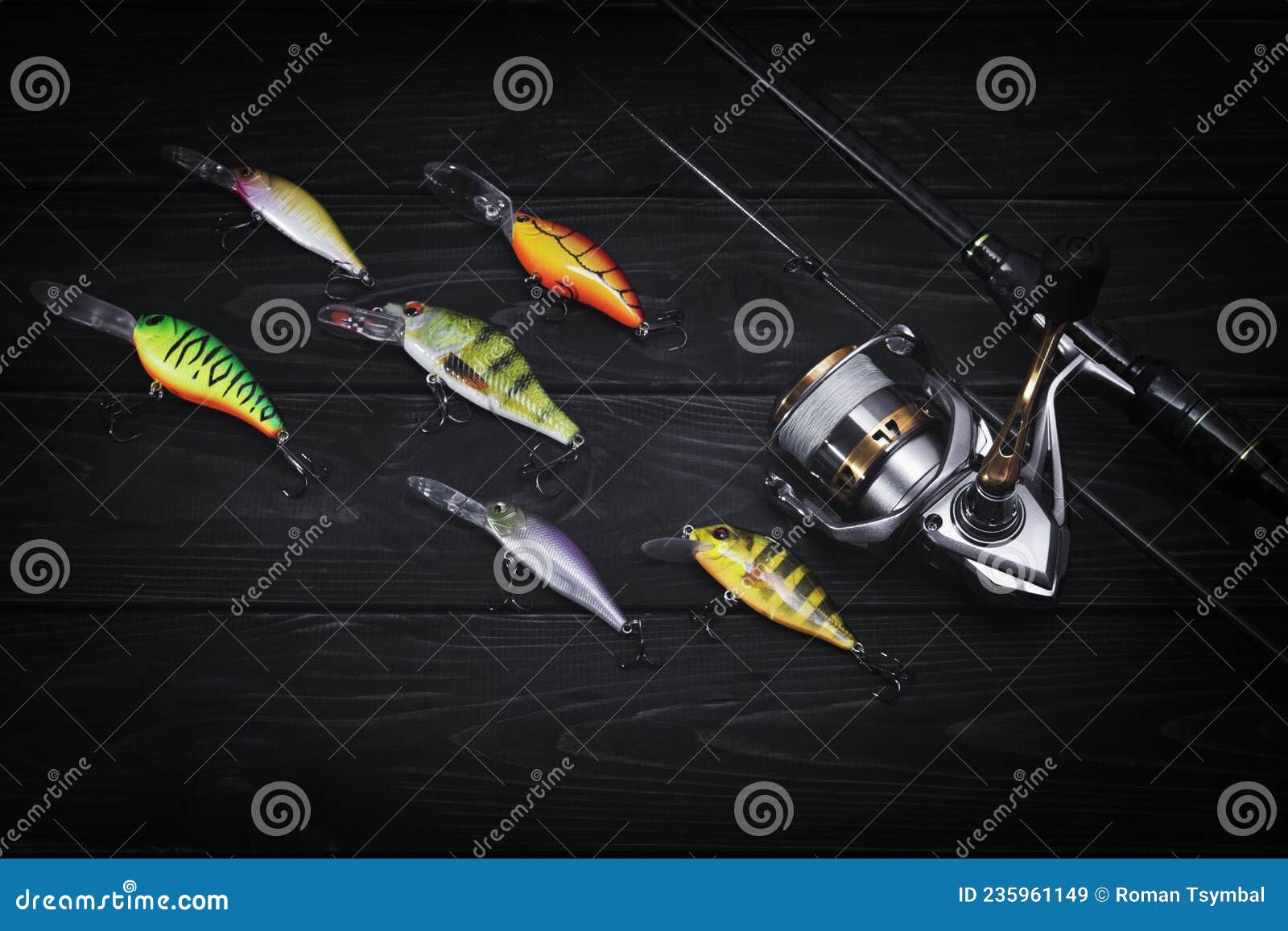 fishing sport rods and reels