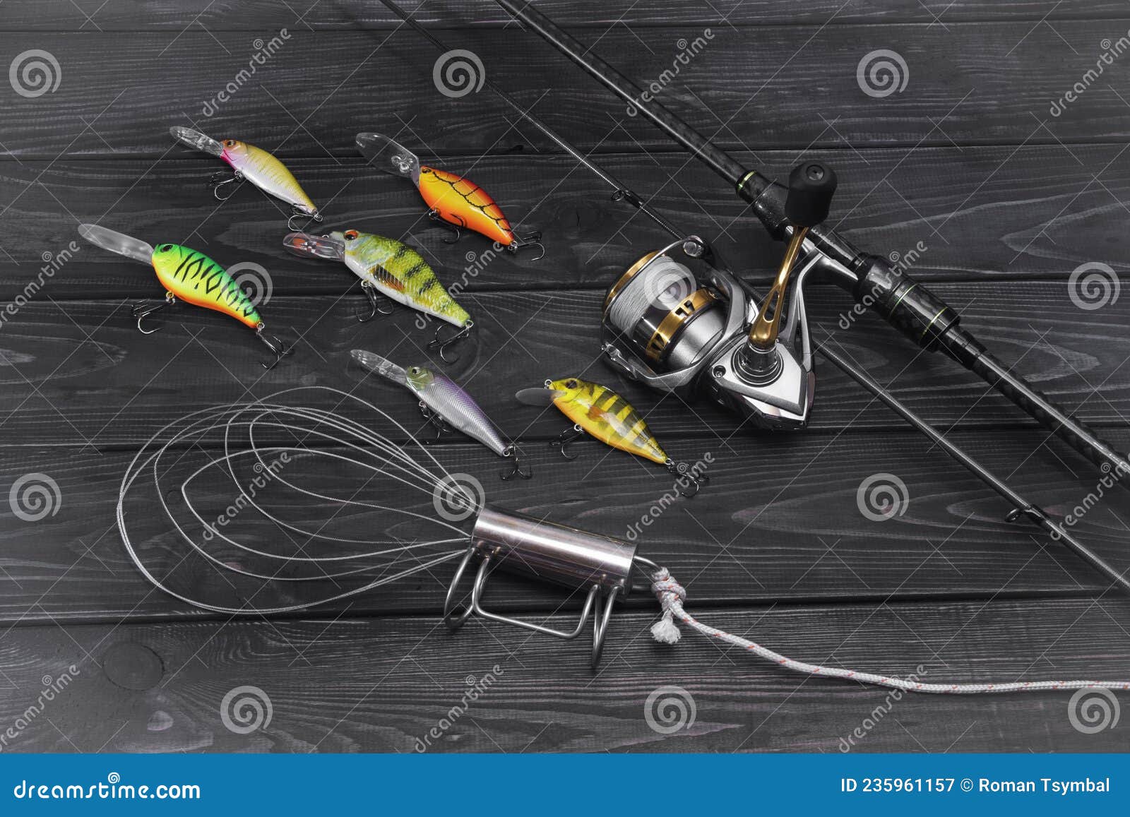 fishing sport rods and reels