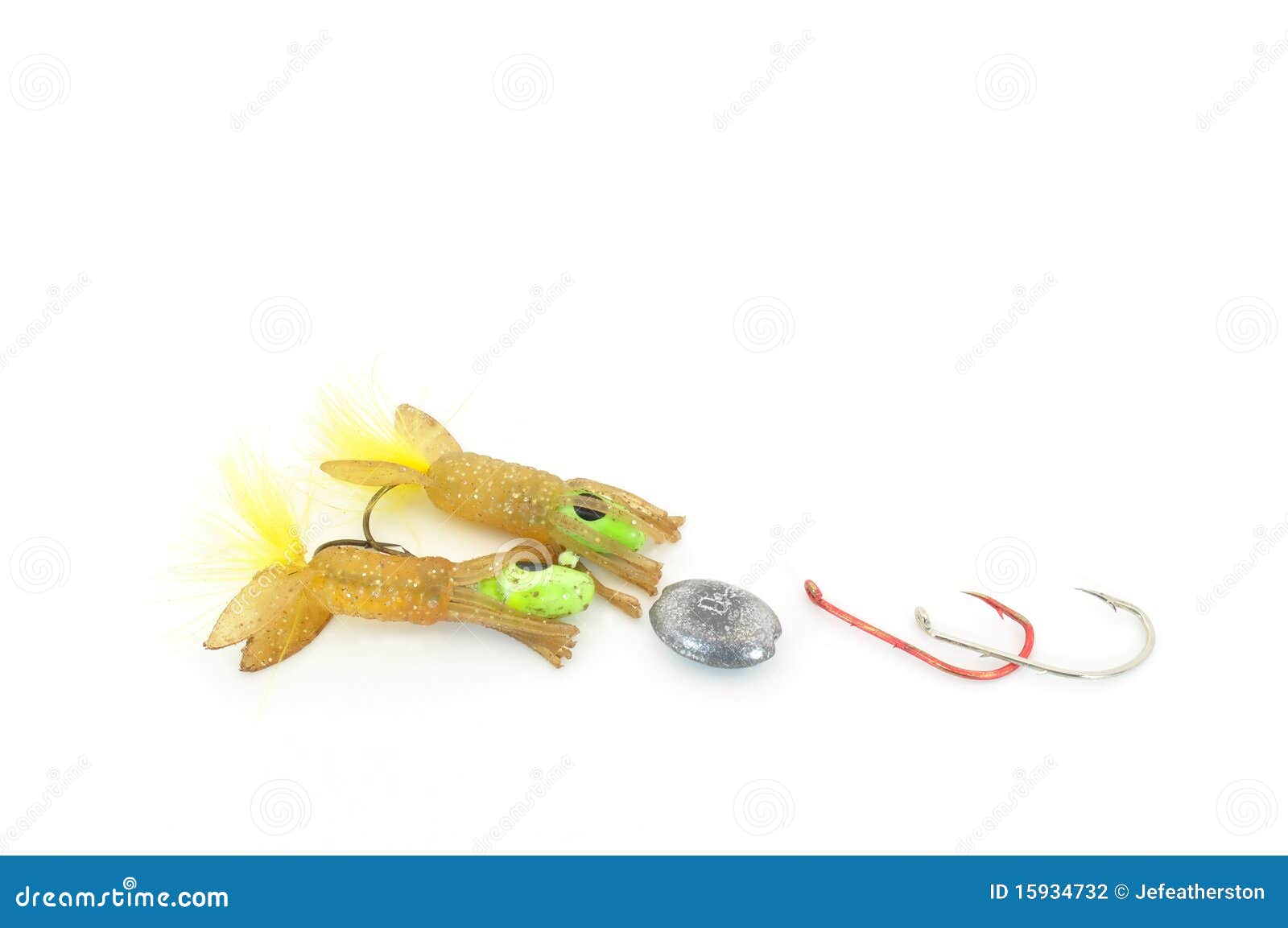 Fishing tackle stock photo. Image of sport, tackle, imitation 15934732