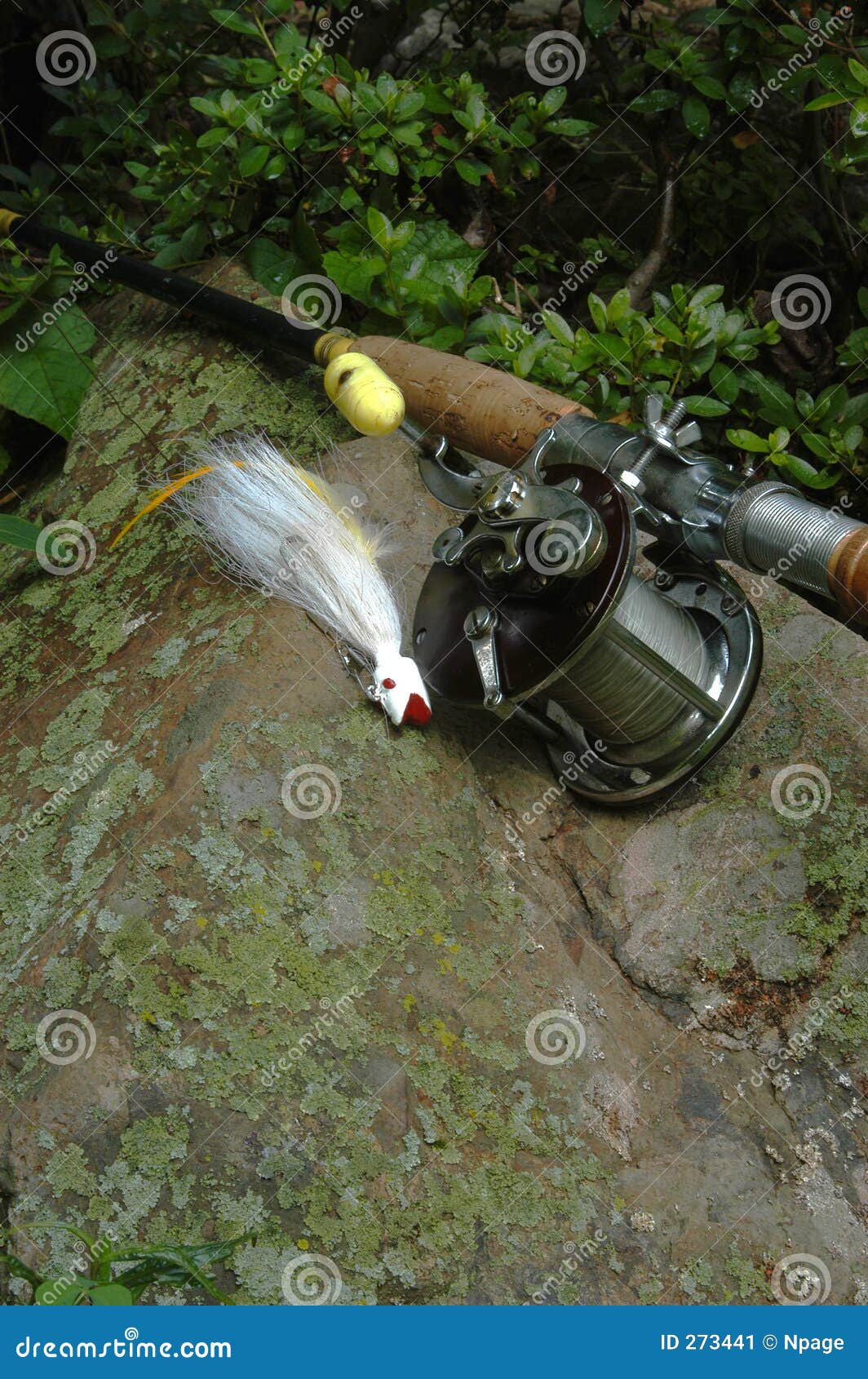 Fishing Tackle stock image. Image of outdoor, bucktail - 273441