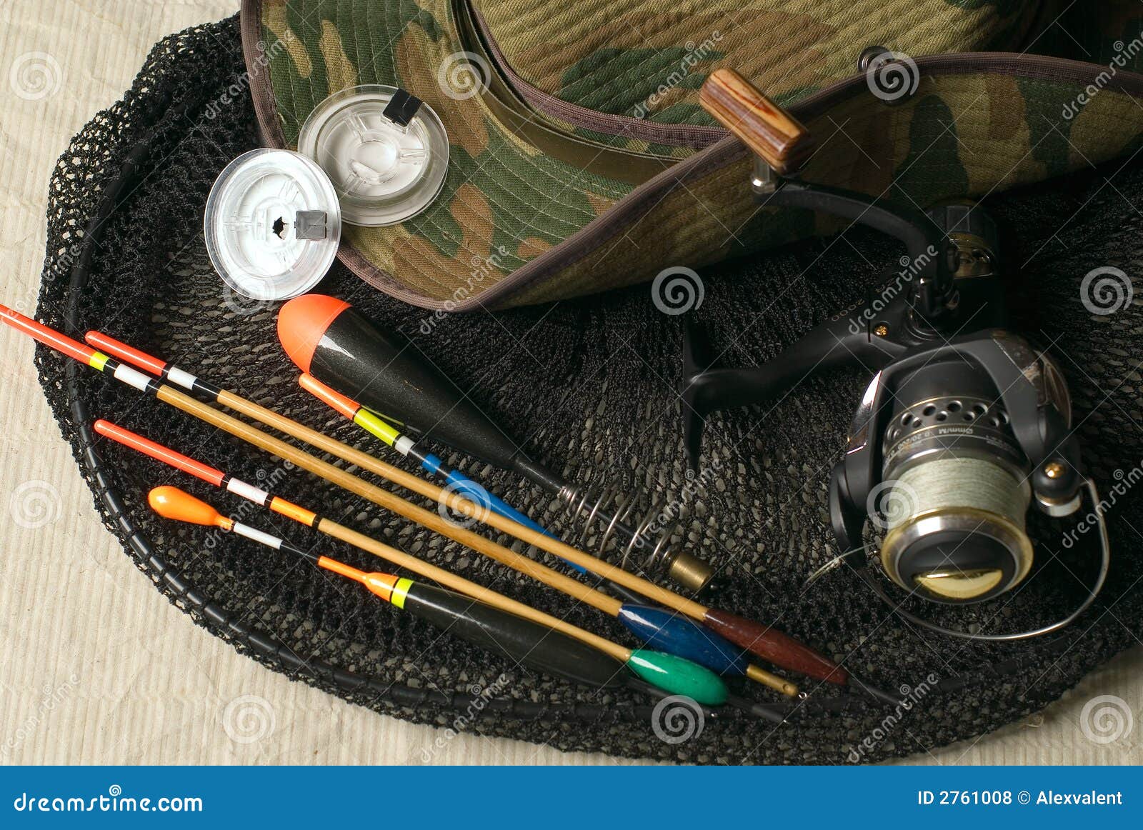 Fishing tackles stock photo. Image of tackling, water 2761008