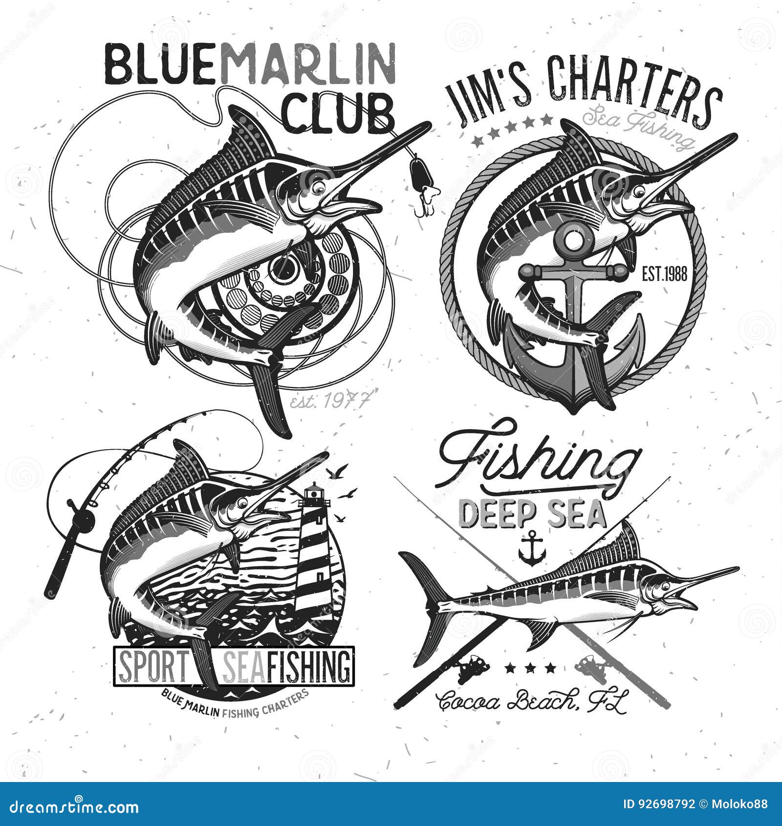 Fishing Logo Marlin Stock Illustrations – 1,588 Fishing Logo Marlin Stock  Illustrations, Vectors & Clipart - Dreamstime