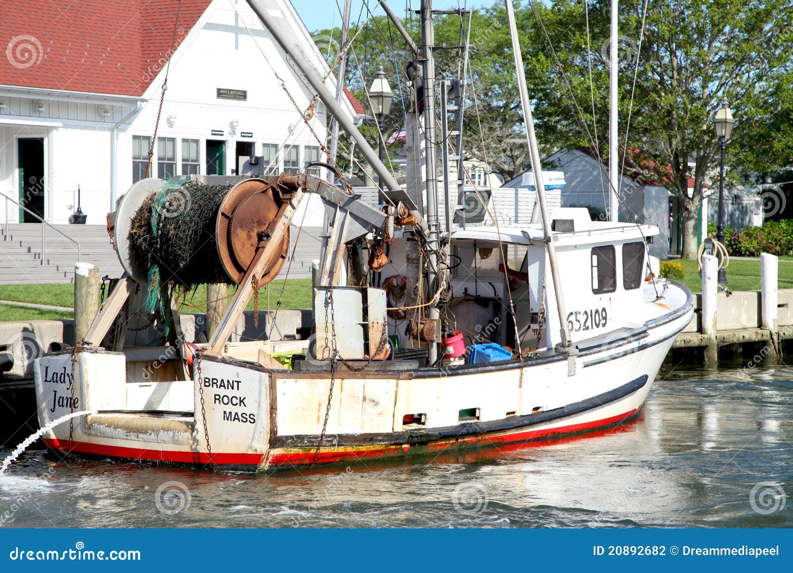 Fishing Vessel Docked in Hyannis, MA. Editorial Photography Image of