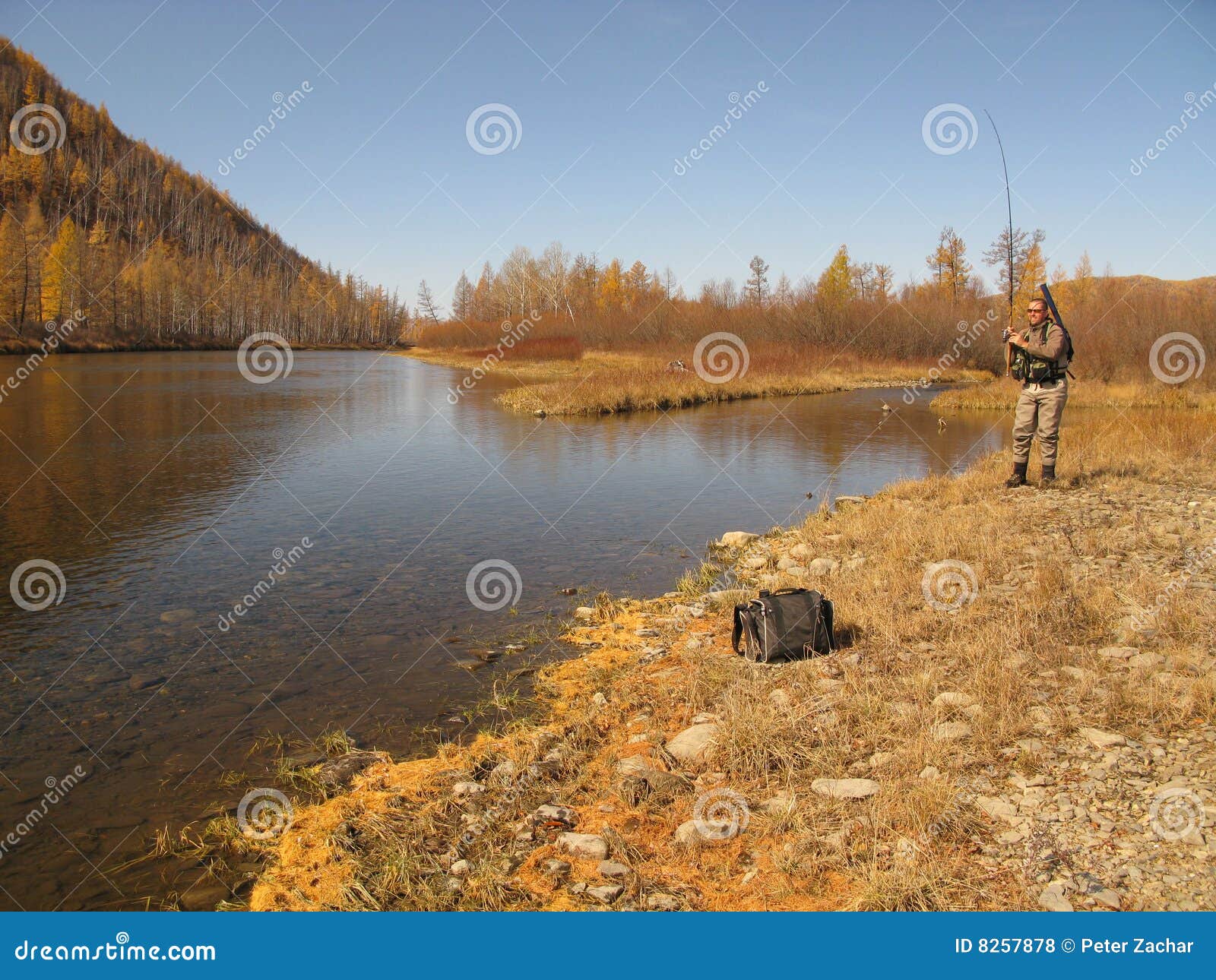 fishing in wildness (happy free time)