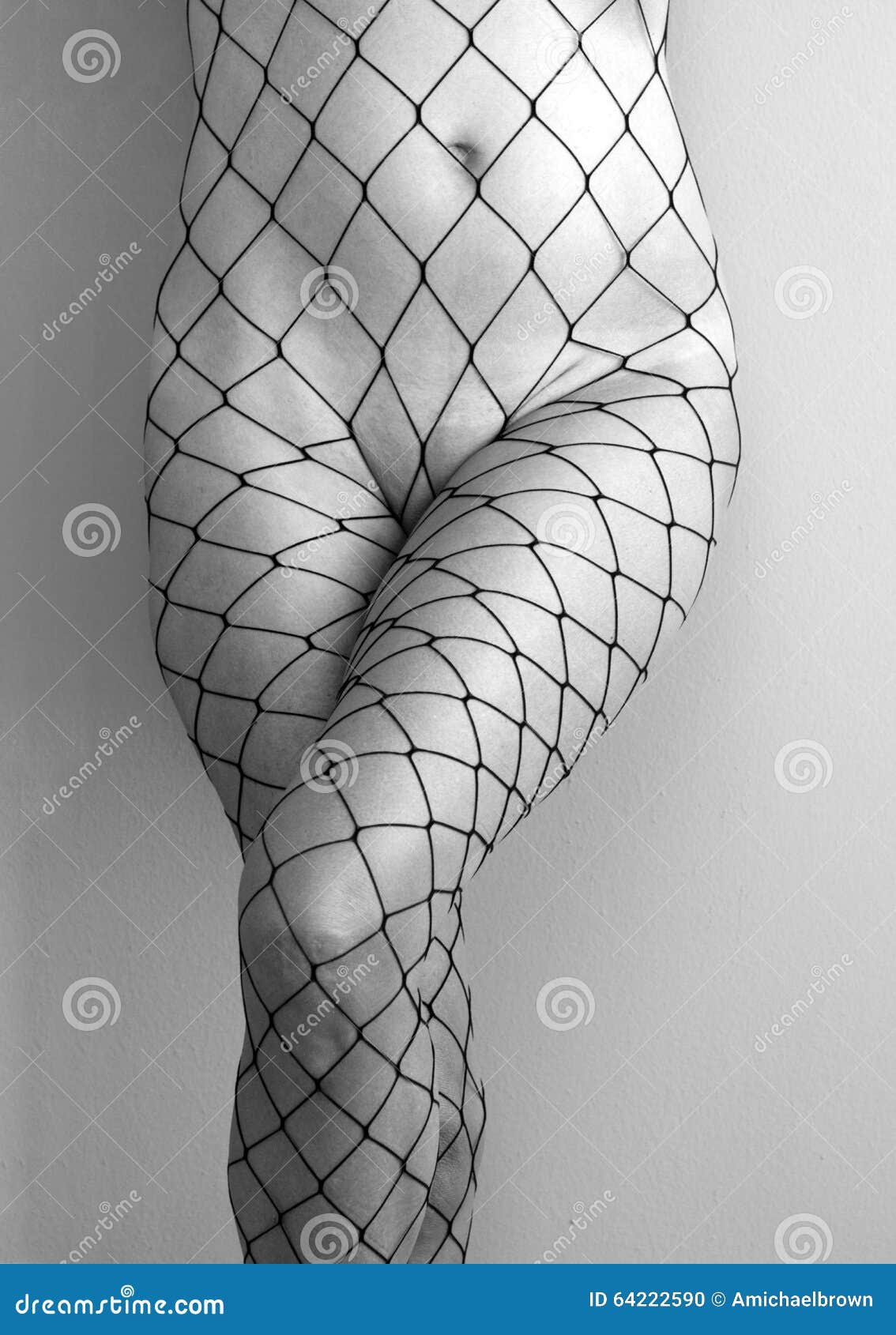 Fishnets nude