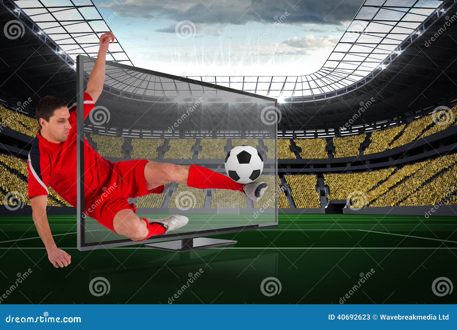 Streaming tv football hi-res stock photography and images - Alamy