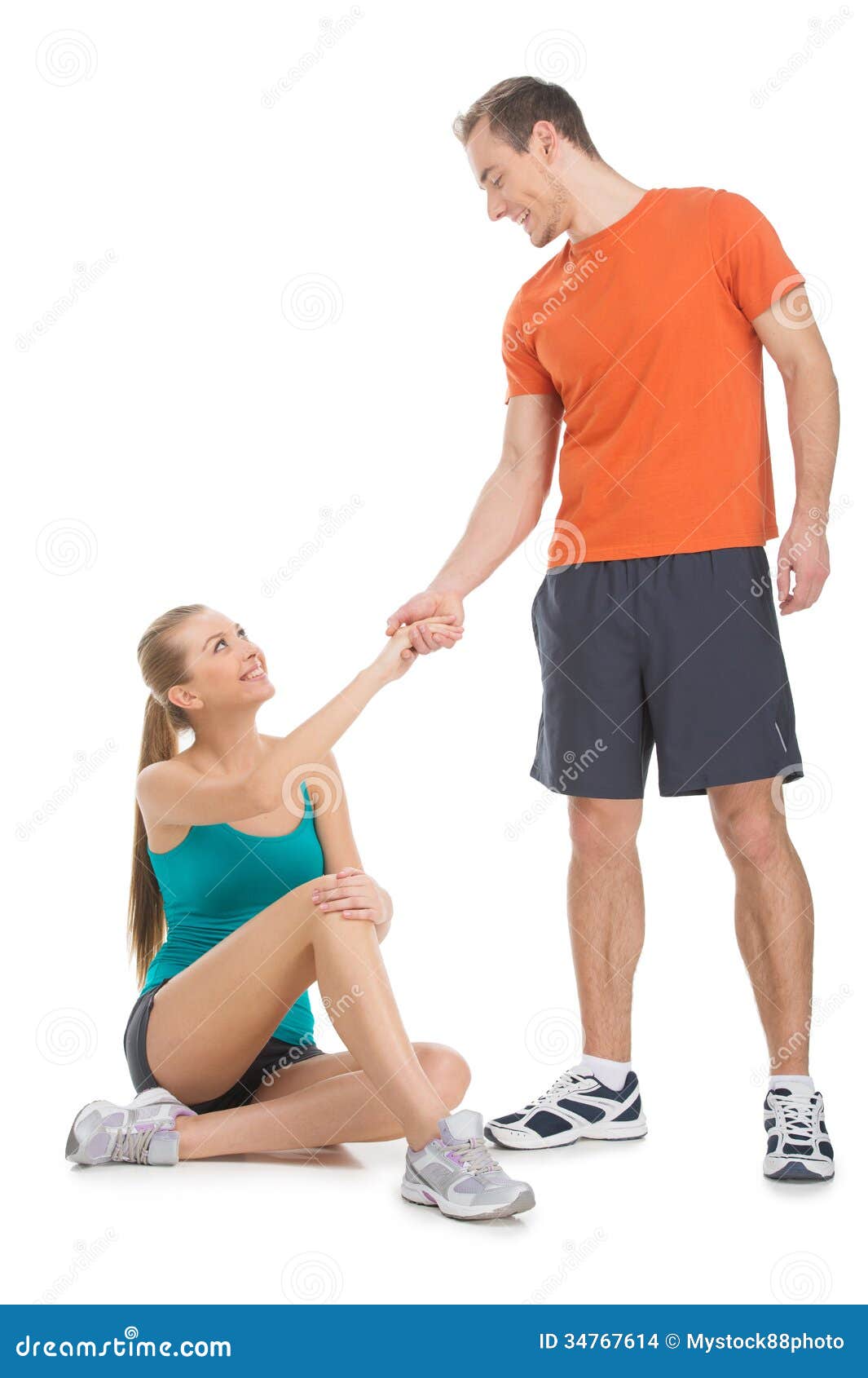 Man Helping Woman 59