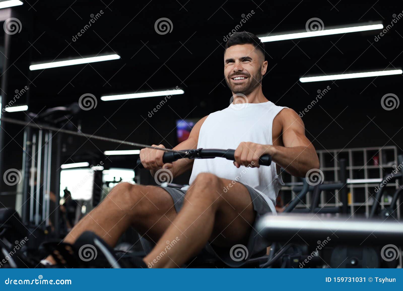 rowing machine biceps