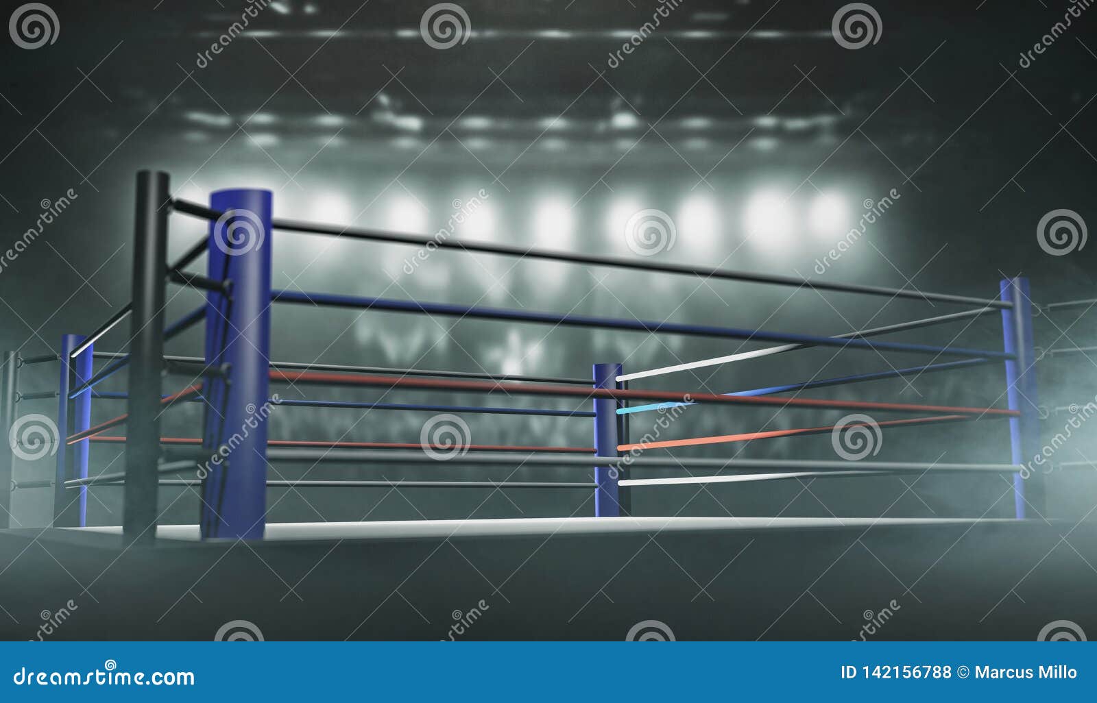 Boxing Boxing Ring Sport Hall Background Stock Illustration - Illustration  of hall, boxing: 142156788