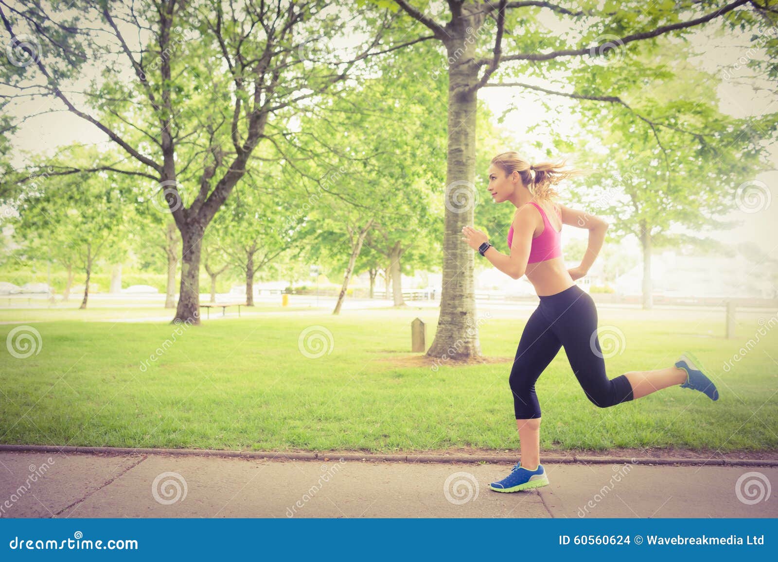 Woman in jogging attire stock photo. Image of jogging - 16803964