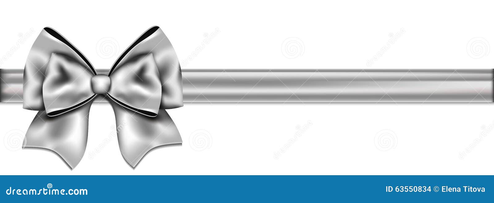 Fita De Prata Com Uma Curva Ilustracao Do Vetor Ilustracao De Curva Prata 63550834