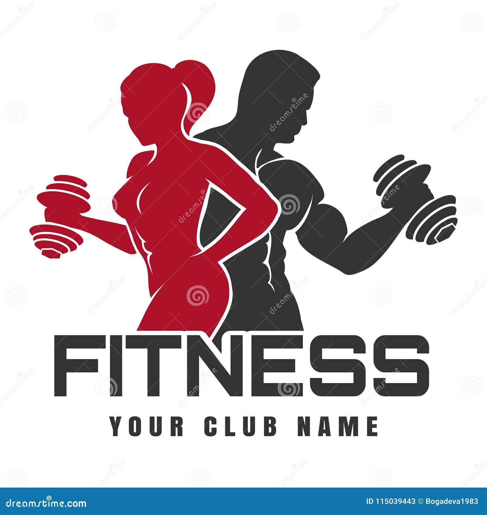 fitness club logo