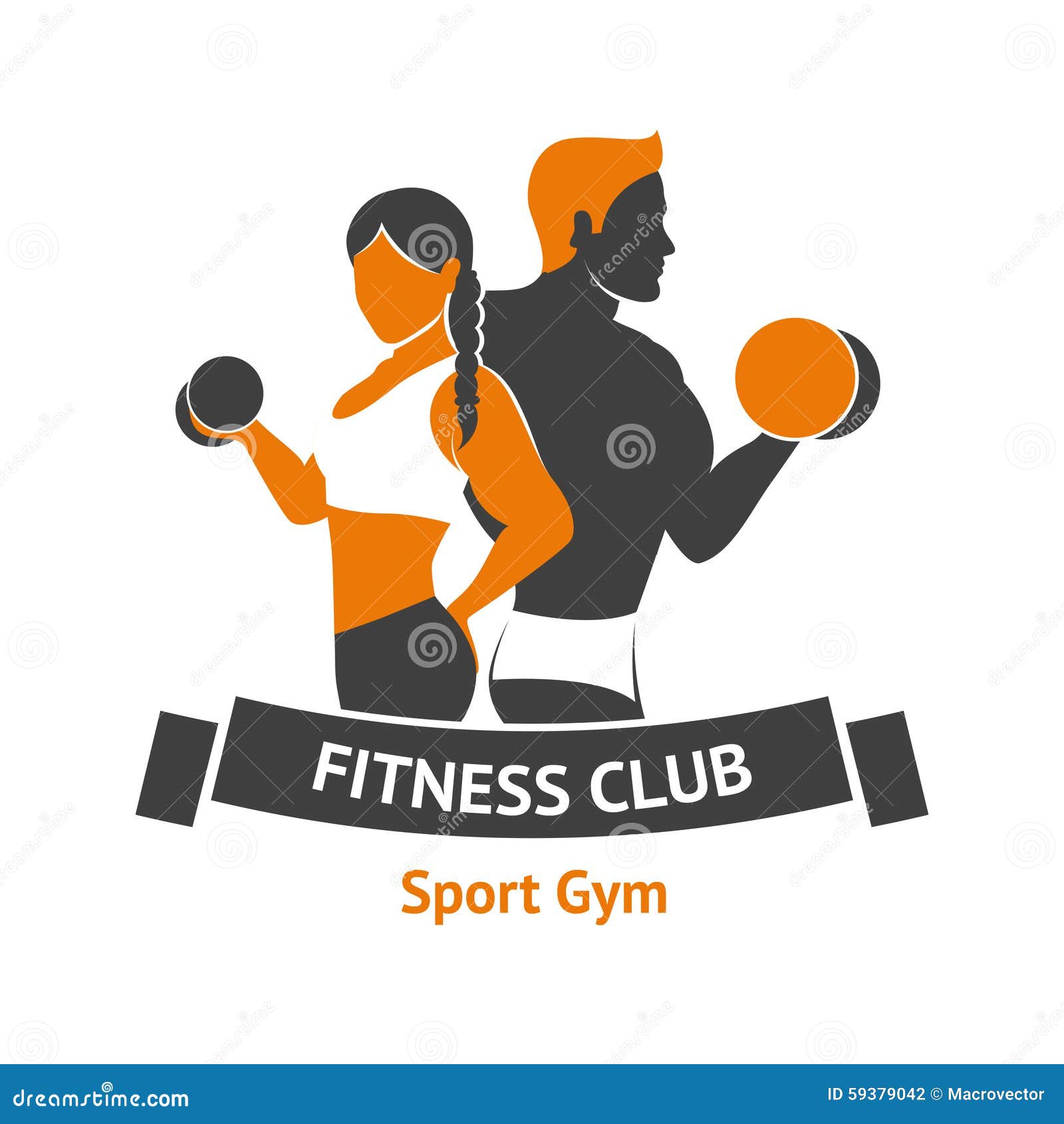 Premium Vector  Gym, fitness, sport banner. stay strong, lettering.  silhouette arm