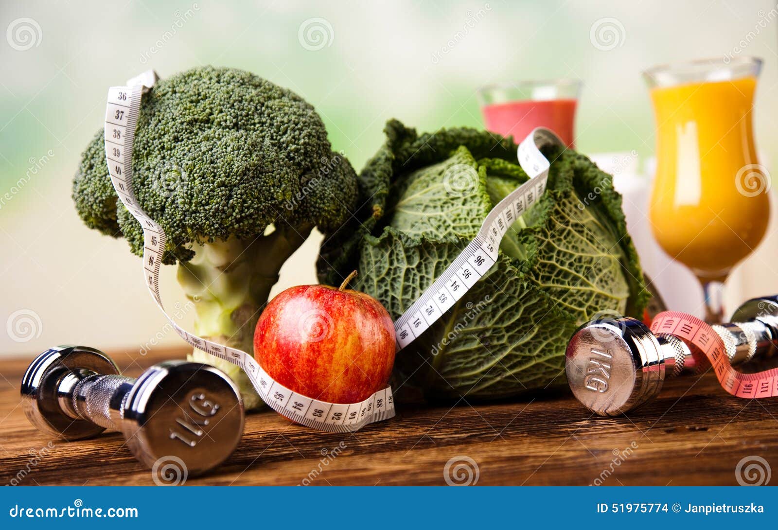 Fitness Cocktail, Healthy and Fresh Stock Photo - Image of pumping ...