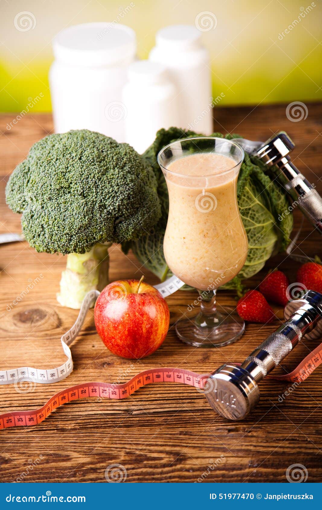 Fitness Cocktail, Healthy and Fresh Stock Photo - Image of kiwi, juice ...