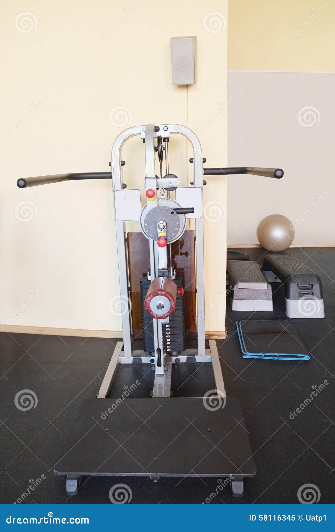 Fitness equipment stock image. Image of exercise, apparatus 58116345