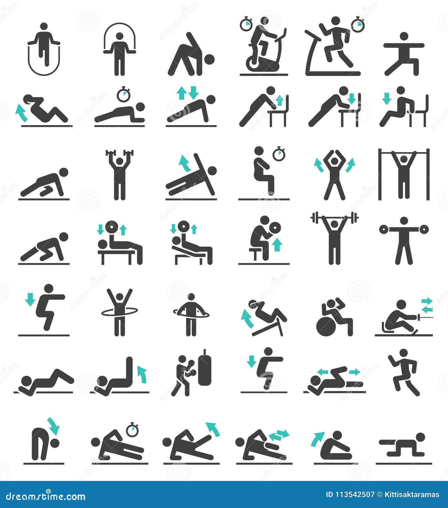 workout stock icons workout stock icons