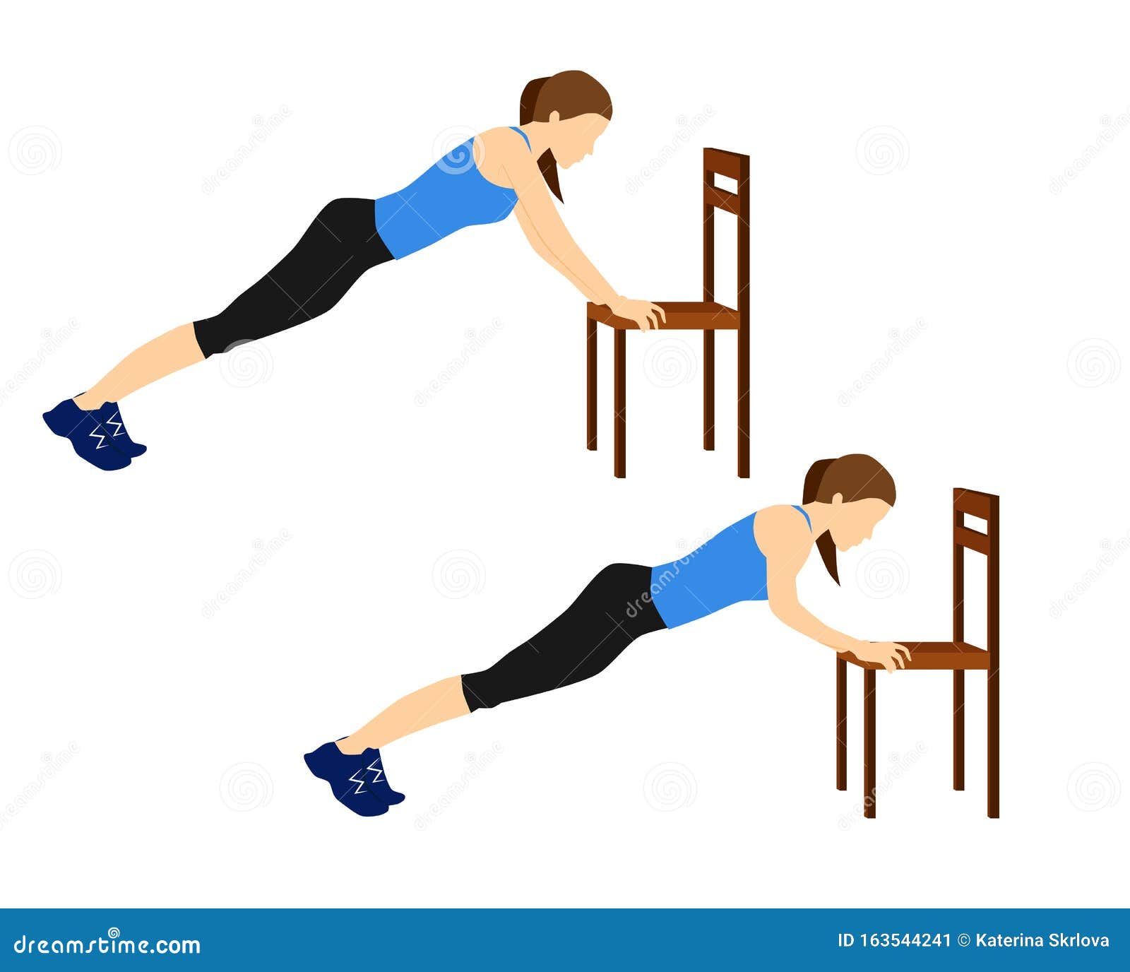 Fitness Exercises For Your Better Workout Chair Push Ups